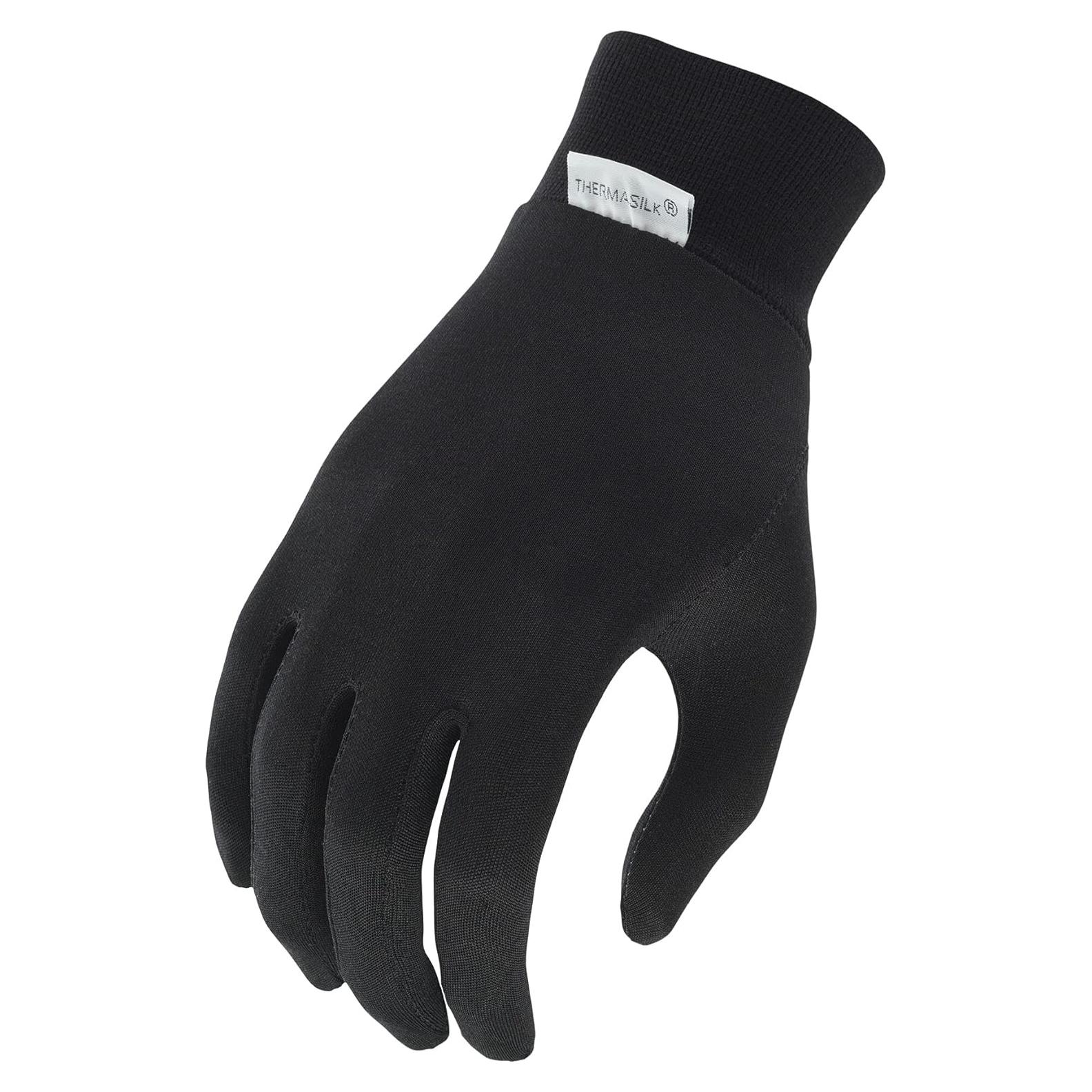 Guantes de Forro Thermasilk Terramar para Niños - Negro
