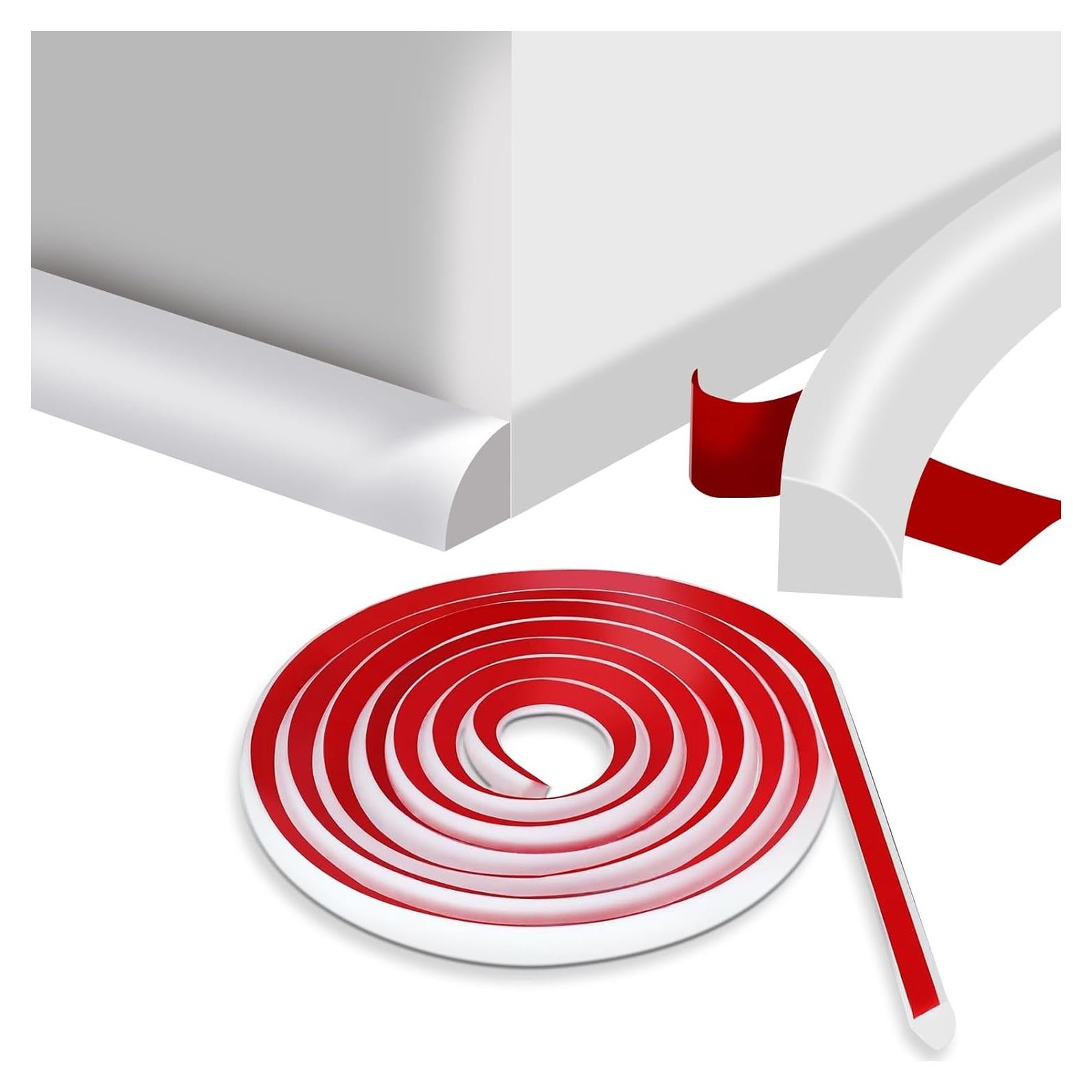 Moldura Flexible Autoadhesiva de Silicona Amistad 6m