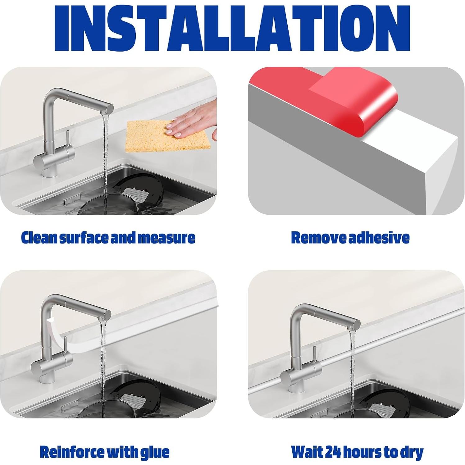 Moldura Flexible Autoadhesiva de Silicona Amistad 6m