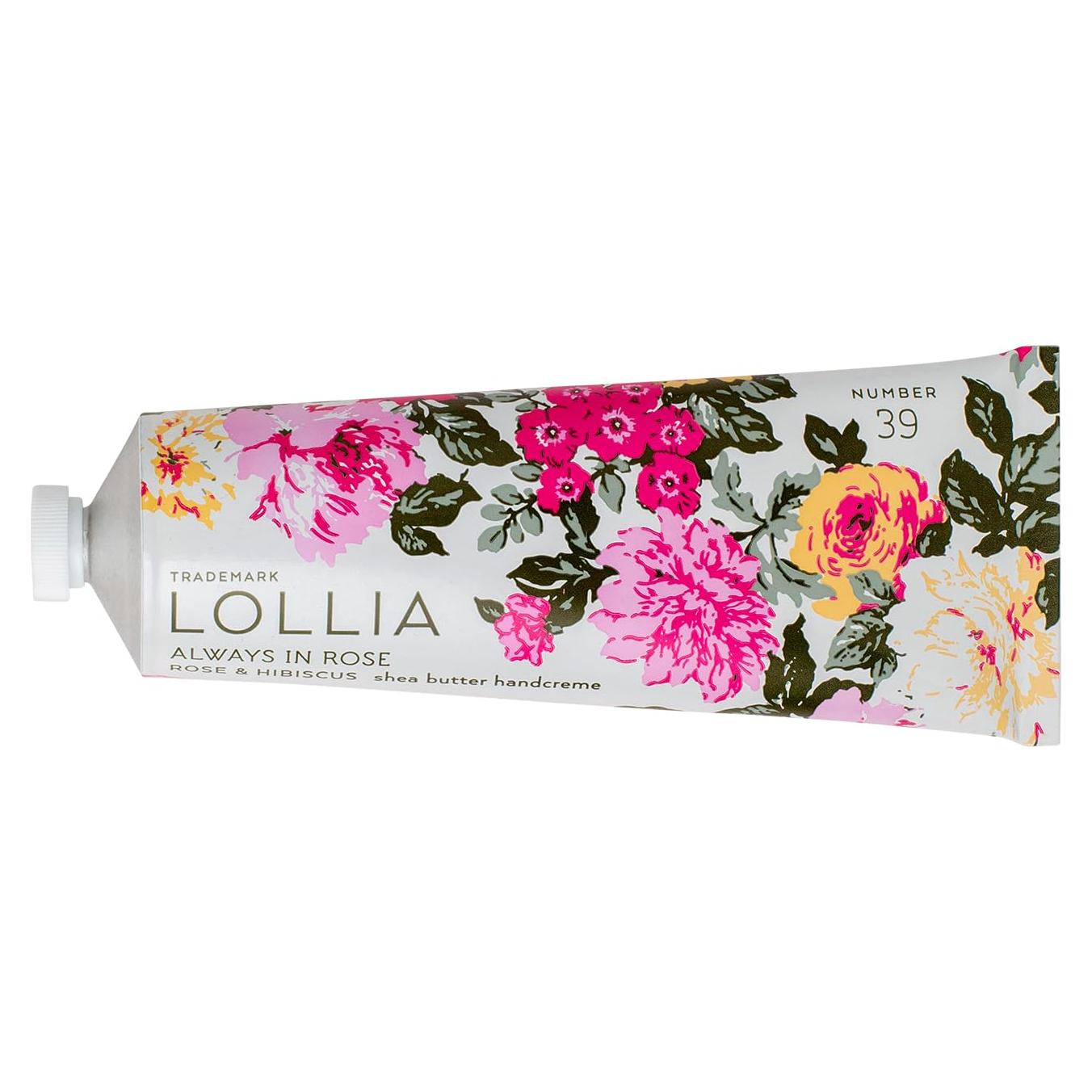 Crema de Manos Lollia Siempre en Rosa 113 g Hidratante