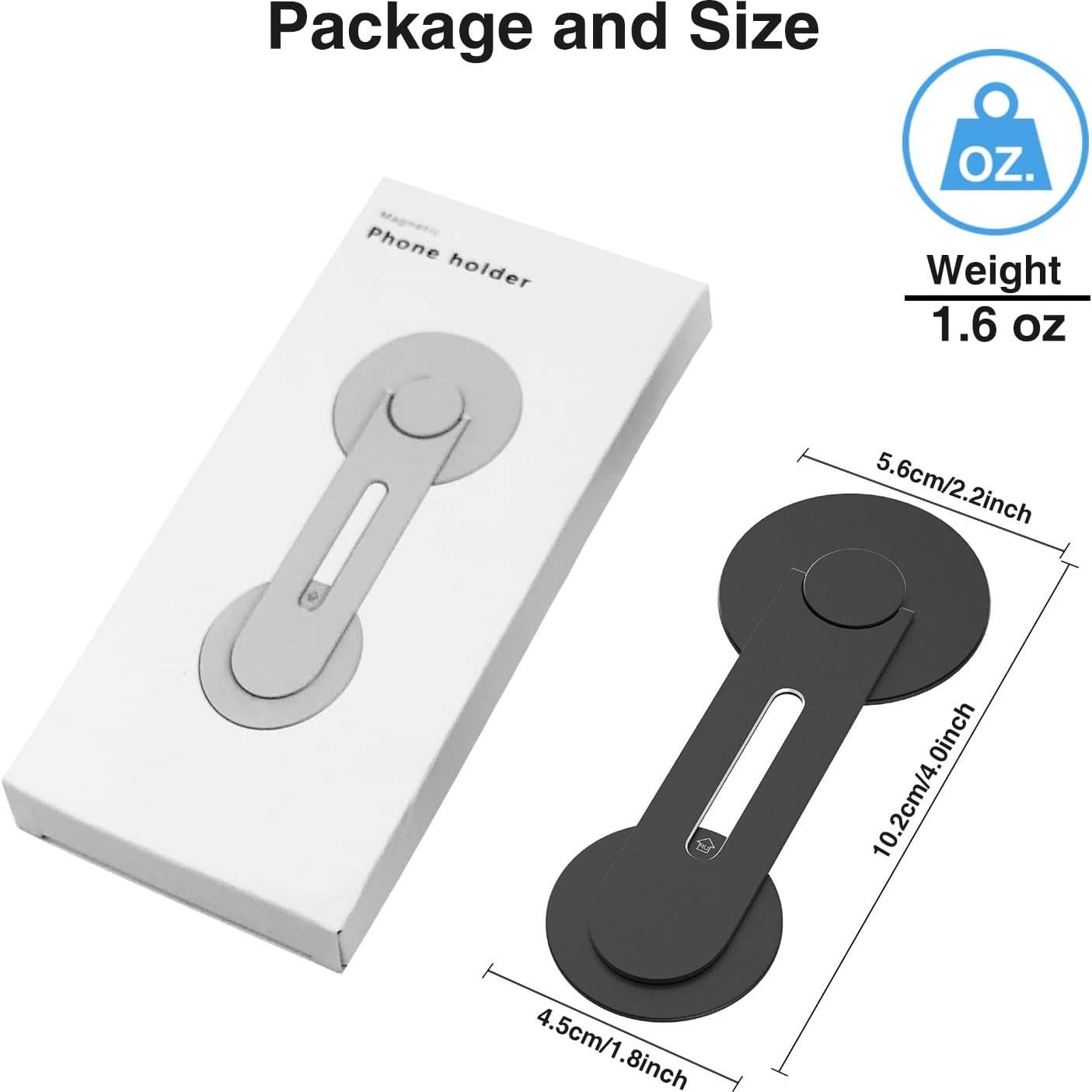 Soporte Magnético para Teléfono Aerbeis para Laptop Negro