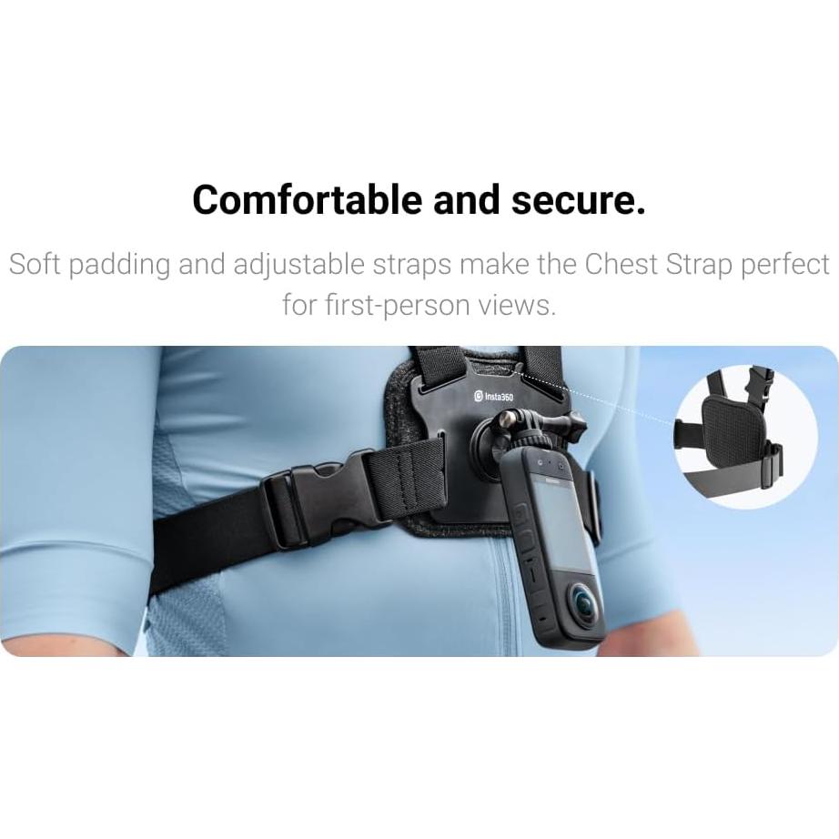 Kit de Montaje para Bicicleta Insta360 - Soporte y Correa