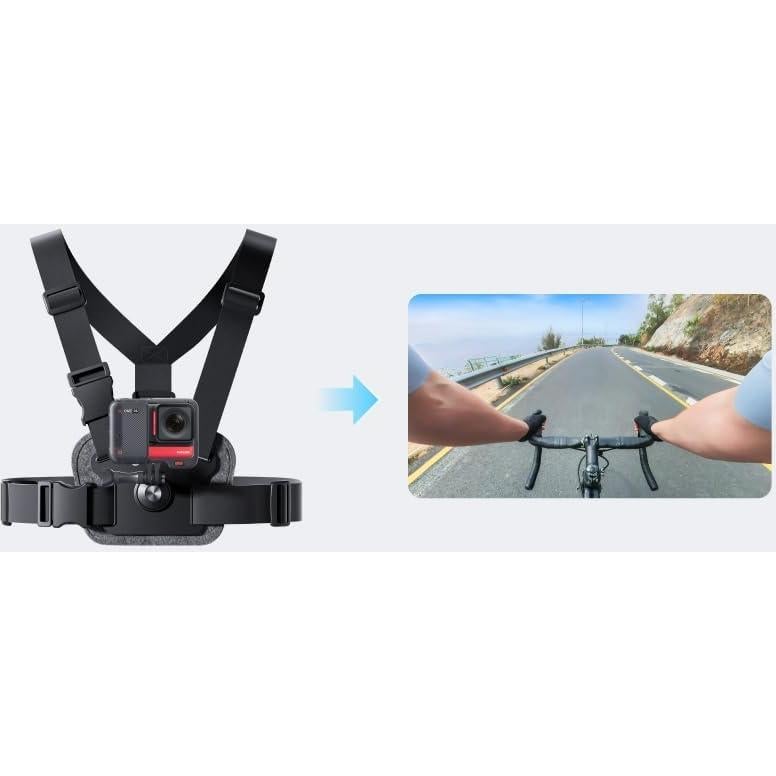 Kit de Montaje para Bicicleta Insta360 - Soporte y Correa