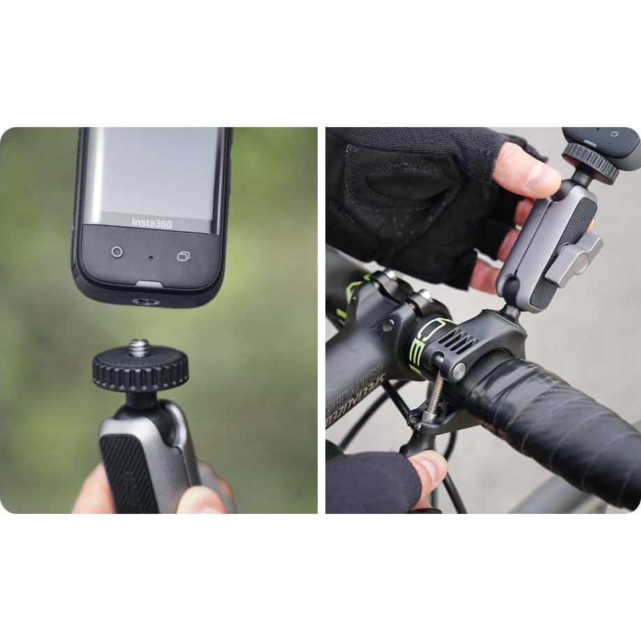 Kit de Montaje para Bicicleta Insta360 - Soporte y Correa