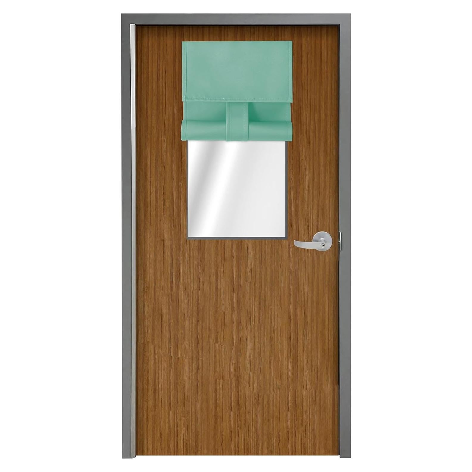 Cortina Opaca WdFour 20x91 cm Aqua para Ventanas de Aula