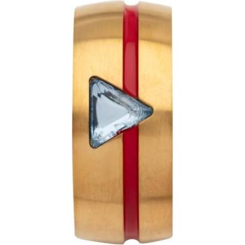 Anillo Arc Reactor CZ Iron Man - Licencia Marvel - Talla 12