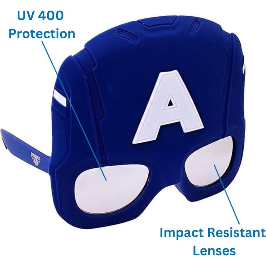 Gafas de sol Sun-Staches Capitán América UV 400 Talla Única