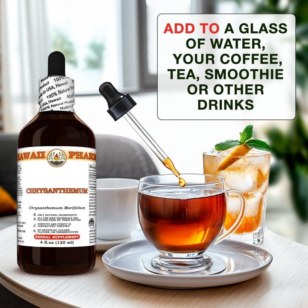 Extracto Líquido de Crisantemo Hawaii Pharm 118.29 ml Natural