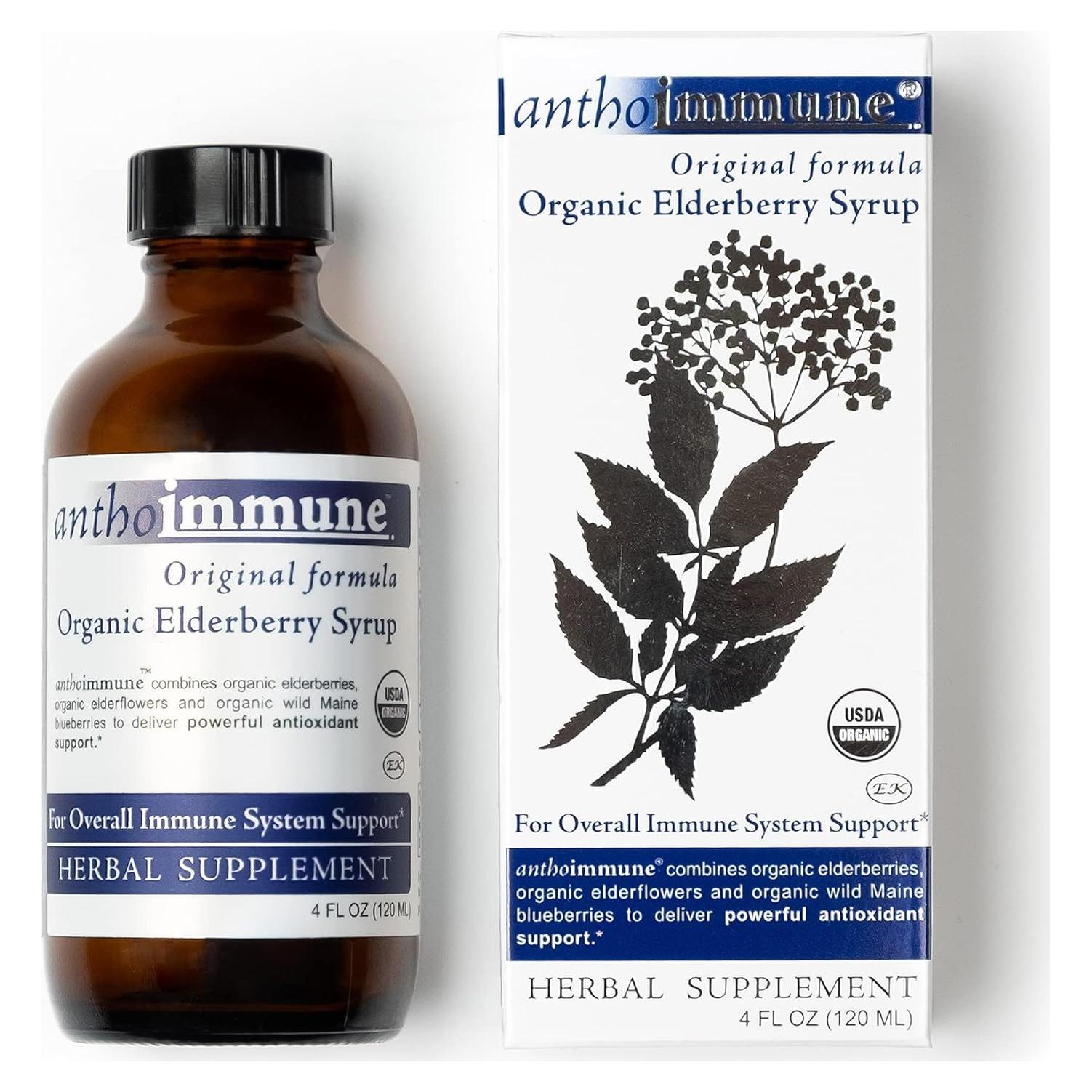 Jarabe de Saúco Orgánico Anthoimmune 118 ml - Apoyo Inmunológico