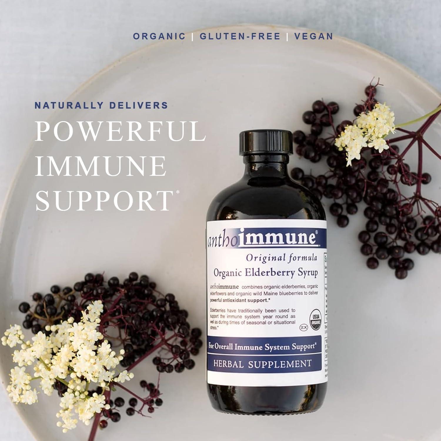 Jarabe de Saúco Orgánico Anthoimmune 118 ml - Apoyo Inmunológico