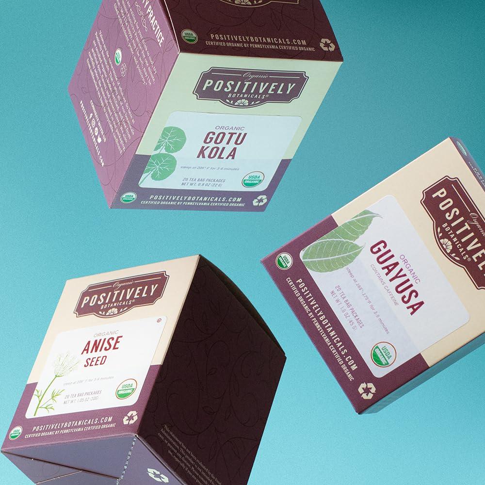 Bolsitas de Té Semilla de Anís Orgánico 20 Unidades Botánicos