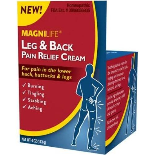 Crema Alivio Dolor Piernas y Espalda MagniLife 113.4g