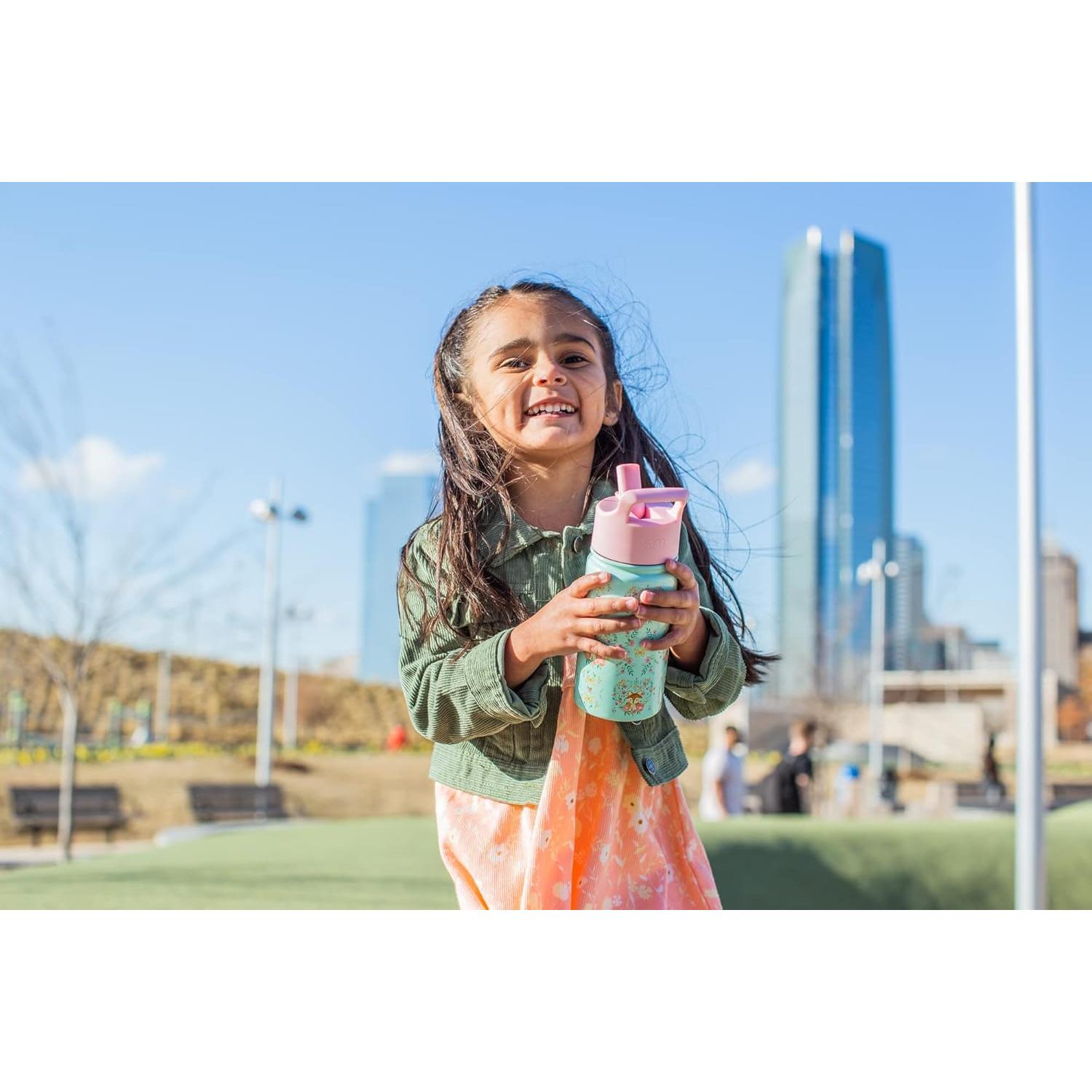 Botella de Agua Simple Modern 14oz Capitán América Aislada