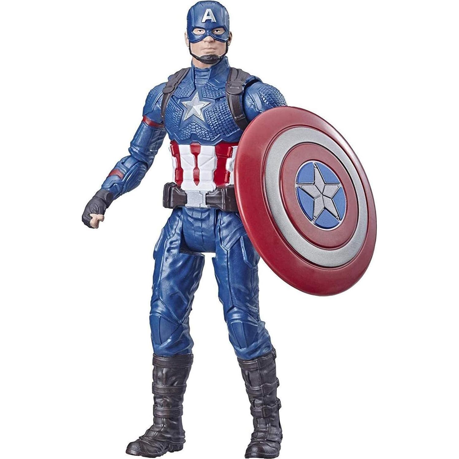 Avengers Captain America 6"-Scale Marvel Super Hero Action Figure Toy