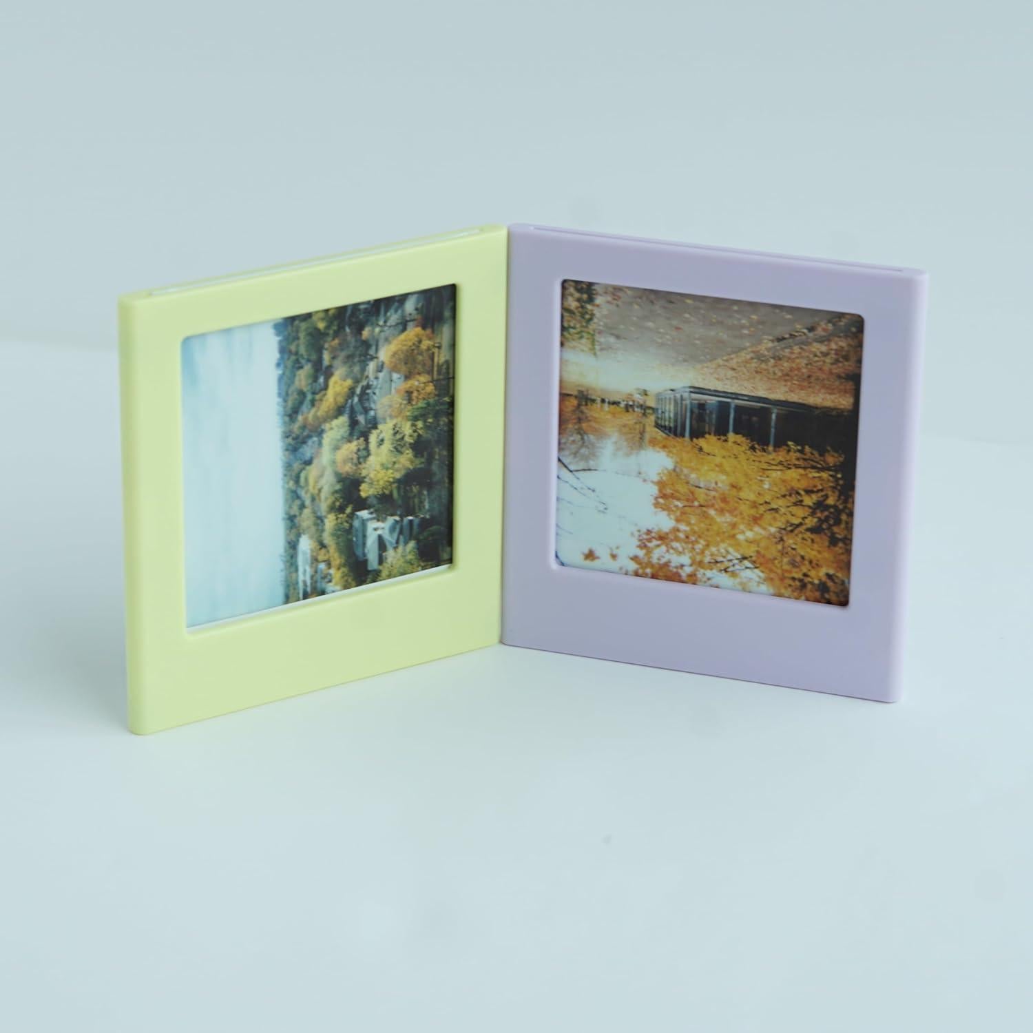 NONS 10 Pcs Marcos Magnéticos para Fotos Instax Square 7.1x8.6 cm