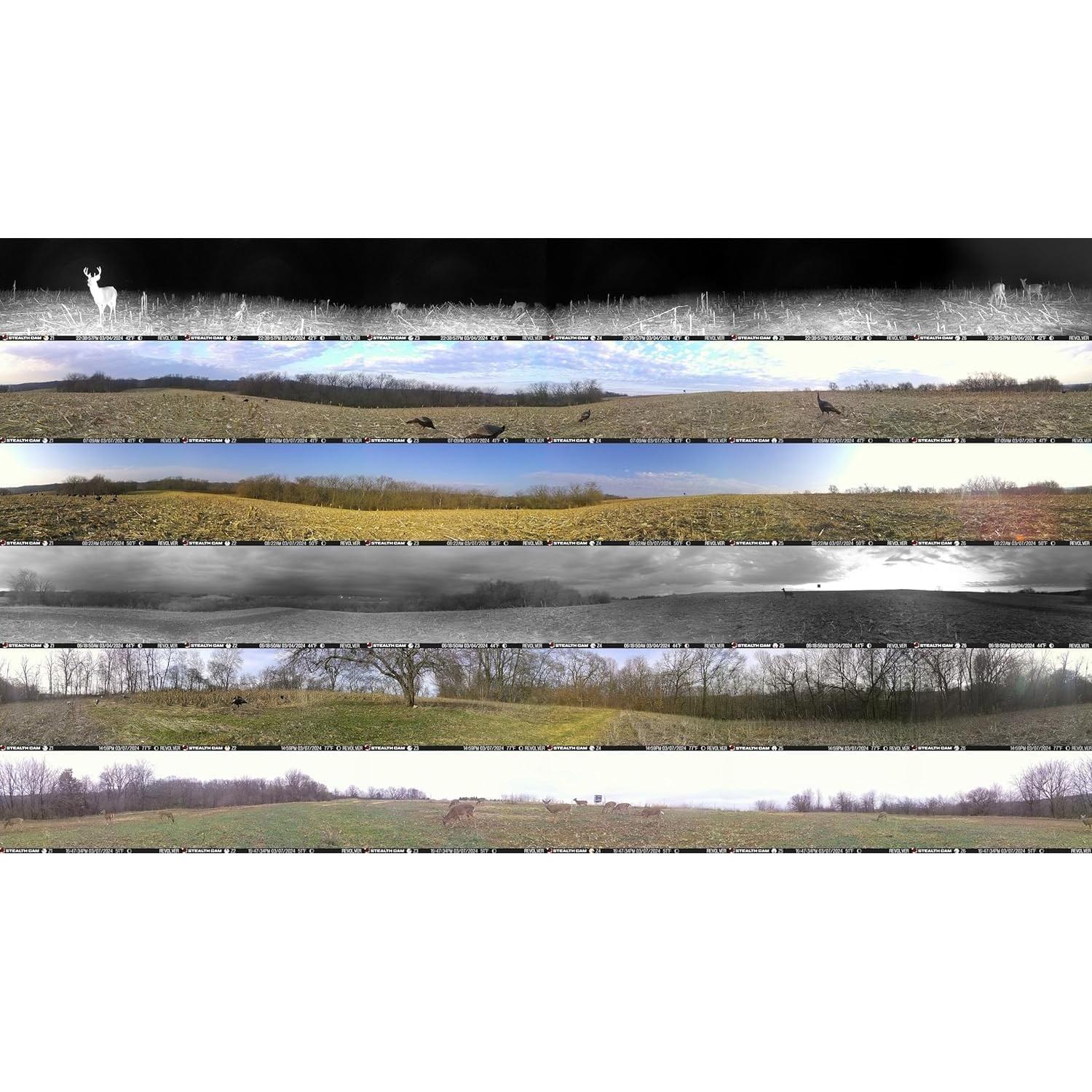 Cámara de Caza Stealth Cam Revolver 36MP HD 1080P GPS