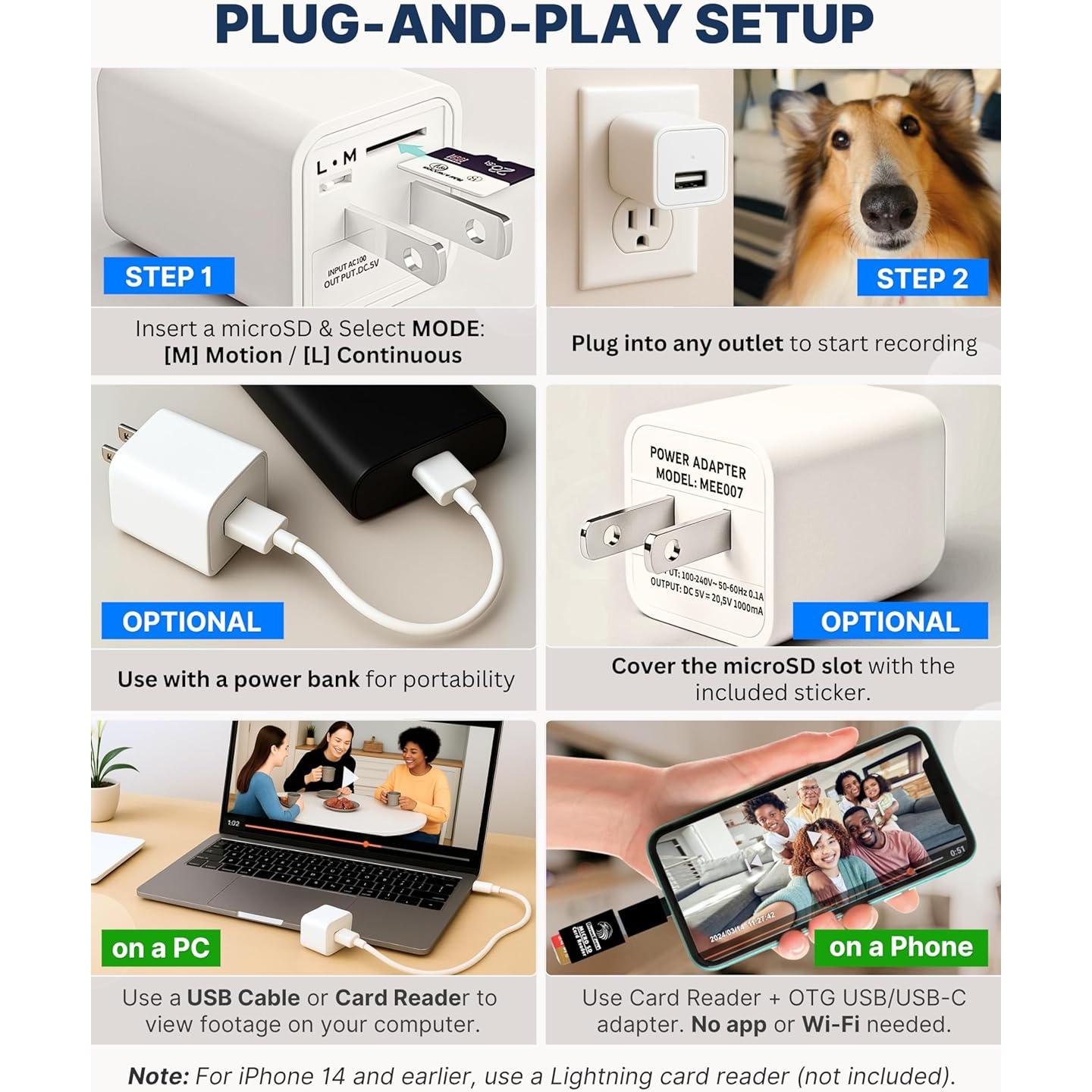 Cámara Domo Full HD DivineEagle MEE007s con Tarjeta 64GB