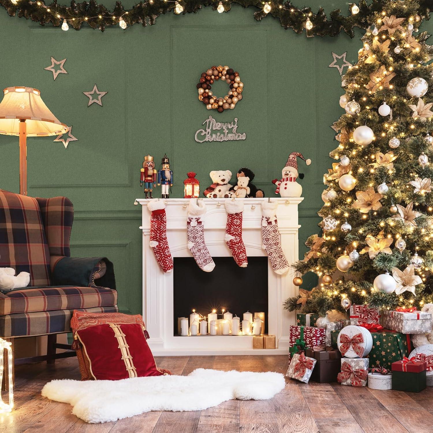 Papel Tapiz Verde Abyssaly Autoadhesivo 45x300 cm Removible