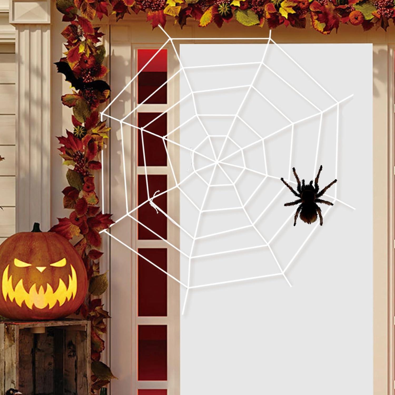 Telaraña de Halloween Gistome 91 cm Decoración Realista