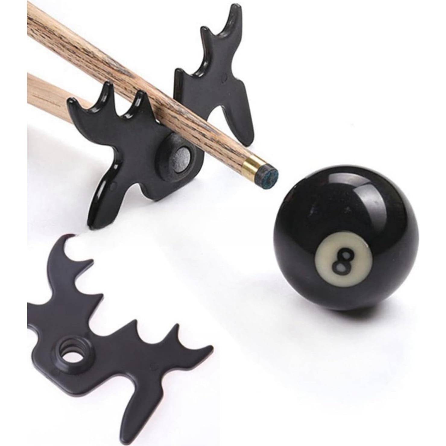 Cabezal de Puente de Plástico Negro Hufopik - 2 Pcs