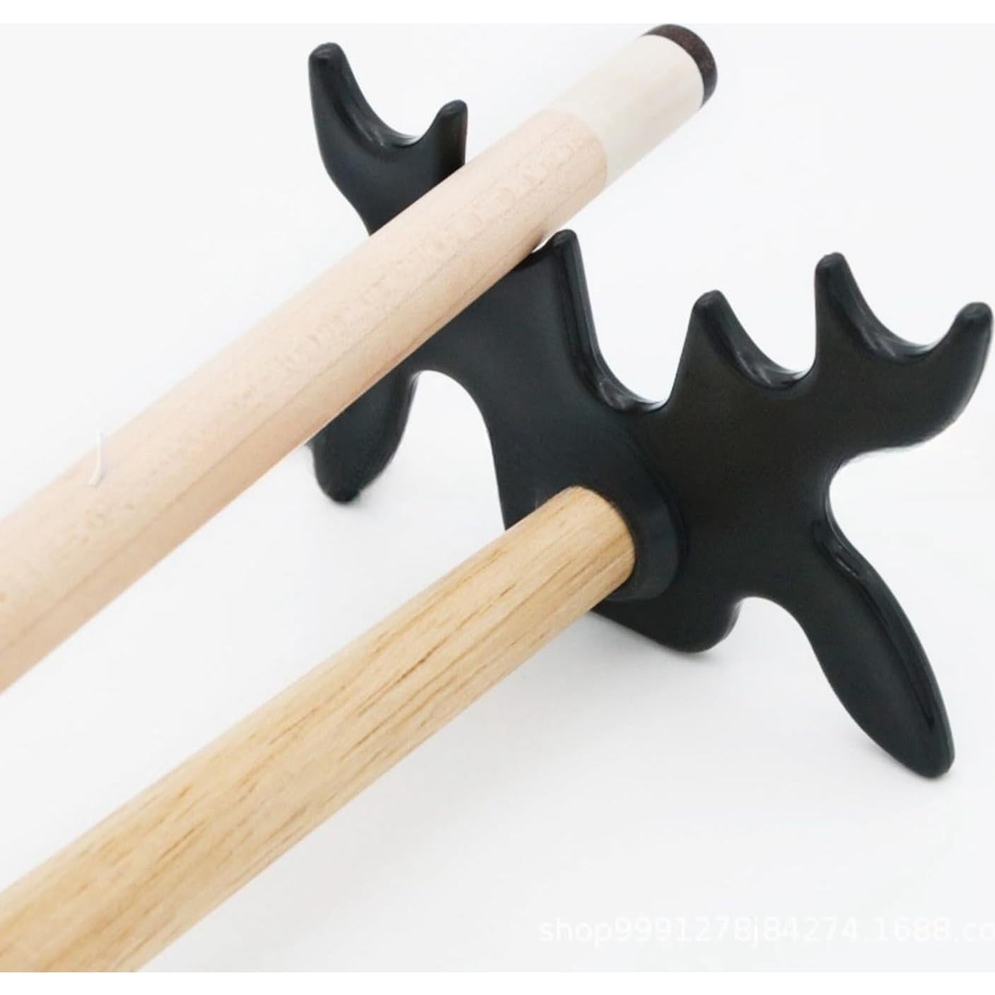 Cabezal de Puente de Plástico Negro Hufopik - 2 Pcs