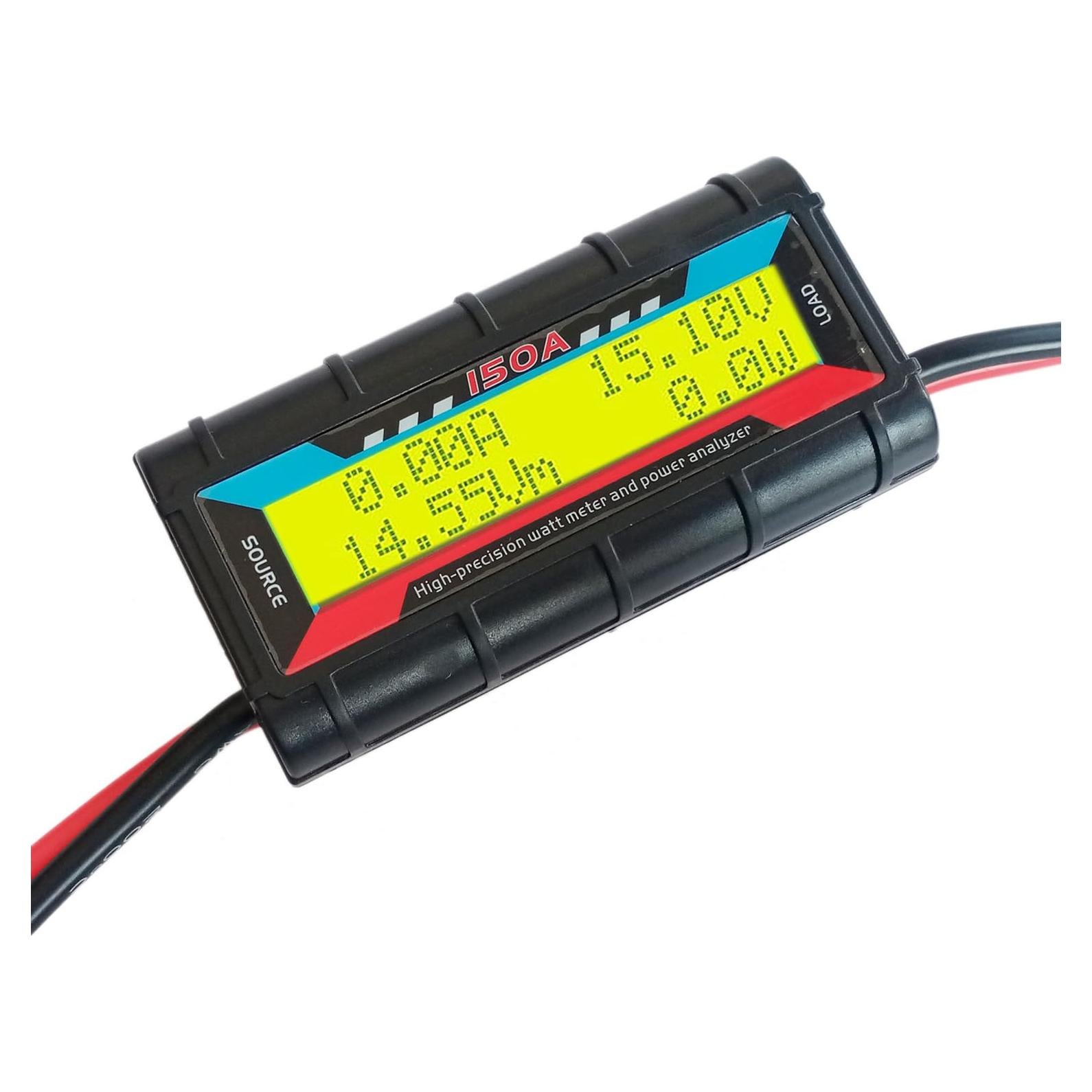 Medidor de vatios 150A Proshoppingus LCD 0-60V DC 8 en 1