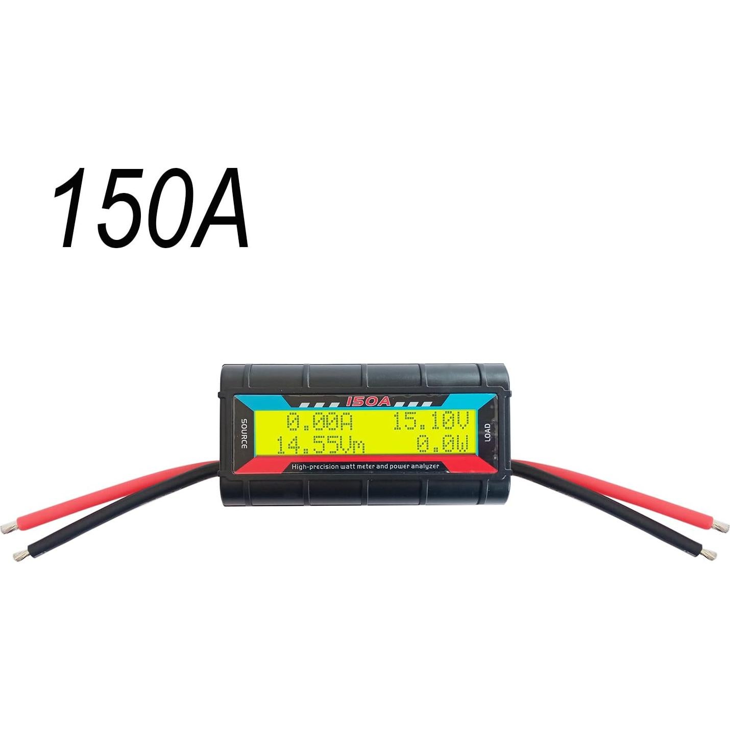 Medidor de vatios 150A Proshoppingus LCD 0-60V DC 8 en 1