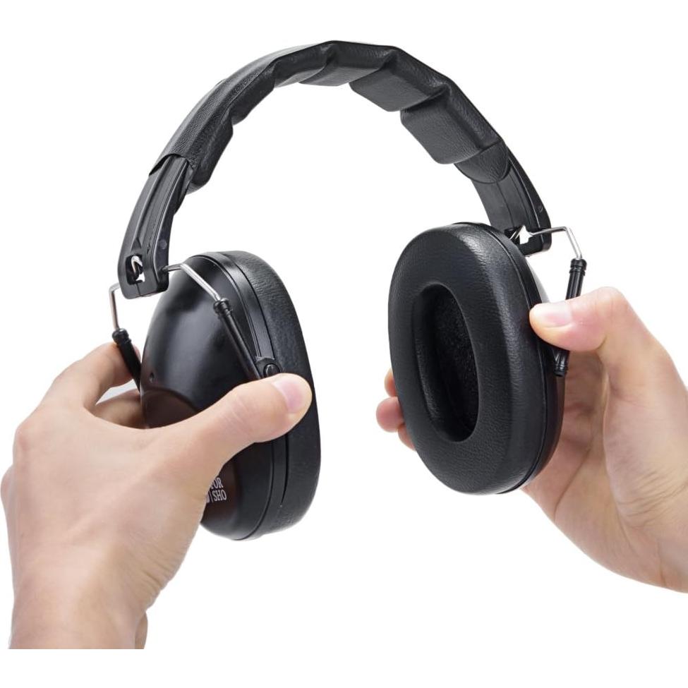 Auriculares de Protección Auditiva Pro For Sho 34dB NRR Negro