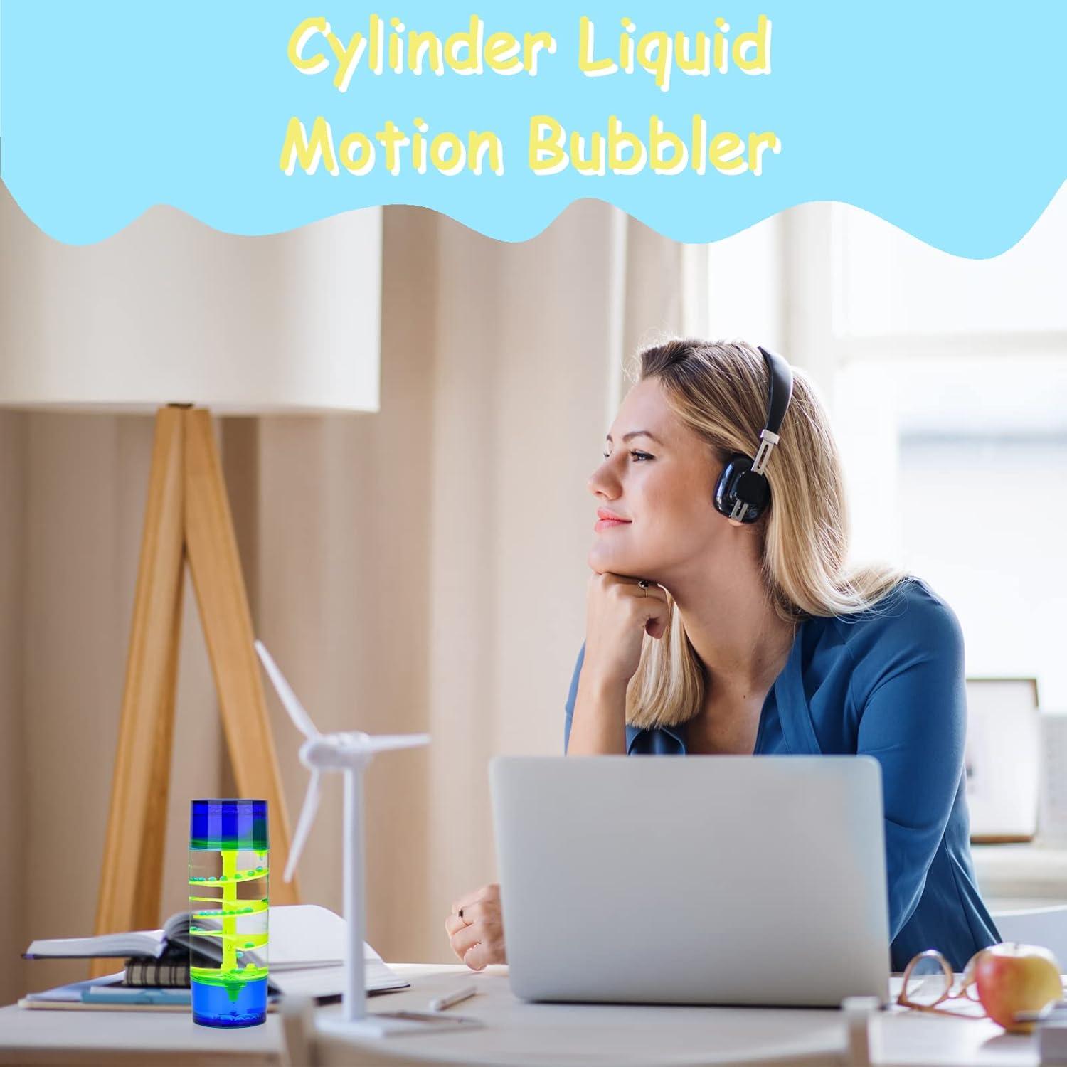 Burbujas de Movimiento Líquido CAILINK - Juguete Sensorial 15.24 cm