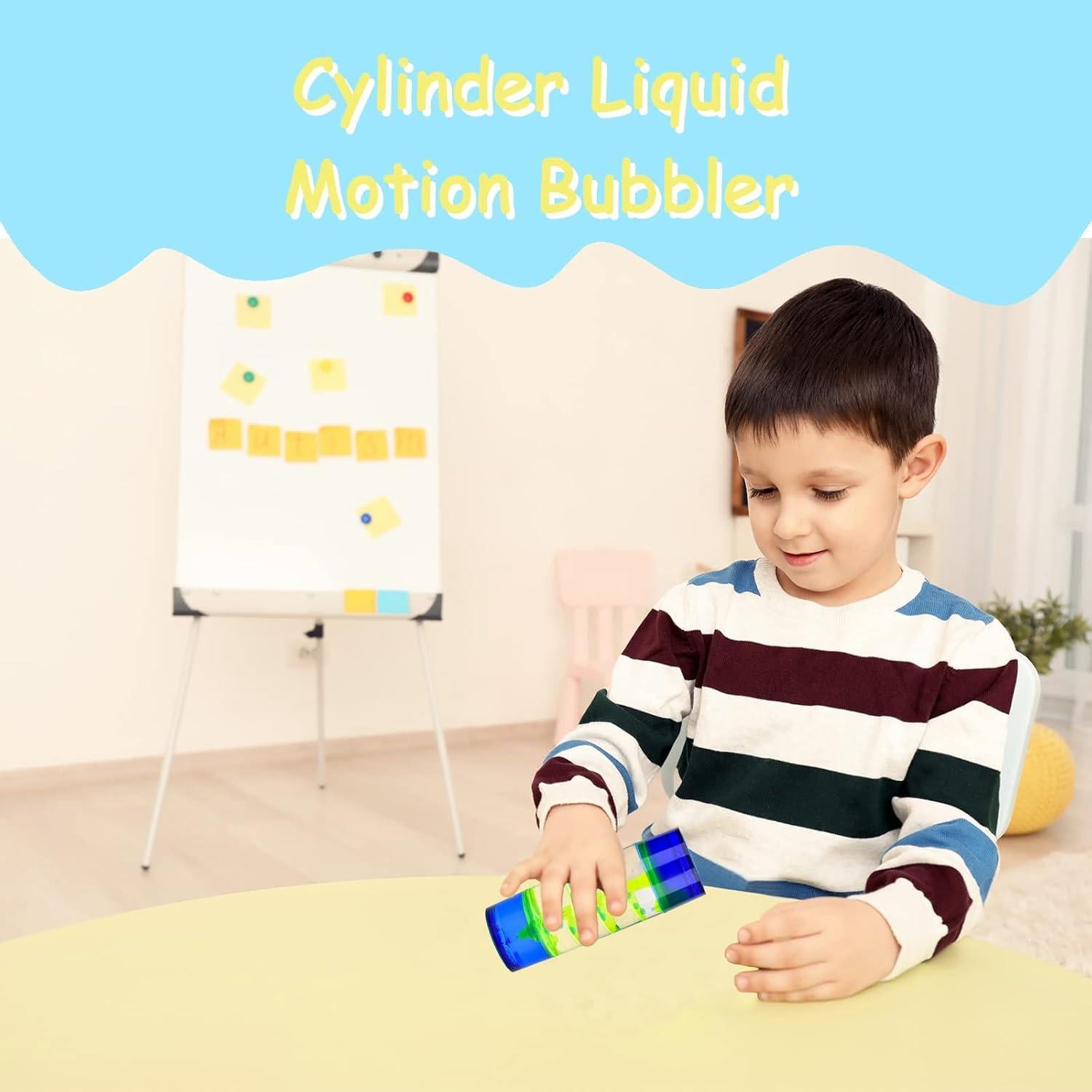 Burbujas de Movimiento Líquido CAILINK - Juguete Sensorial 15.24 cm