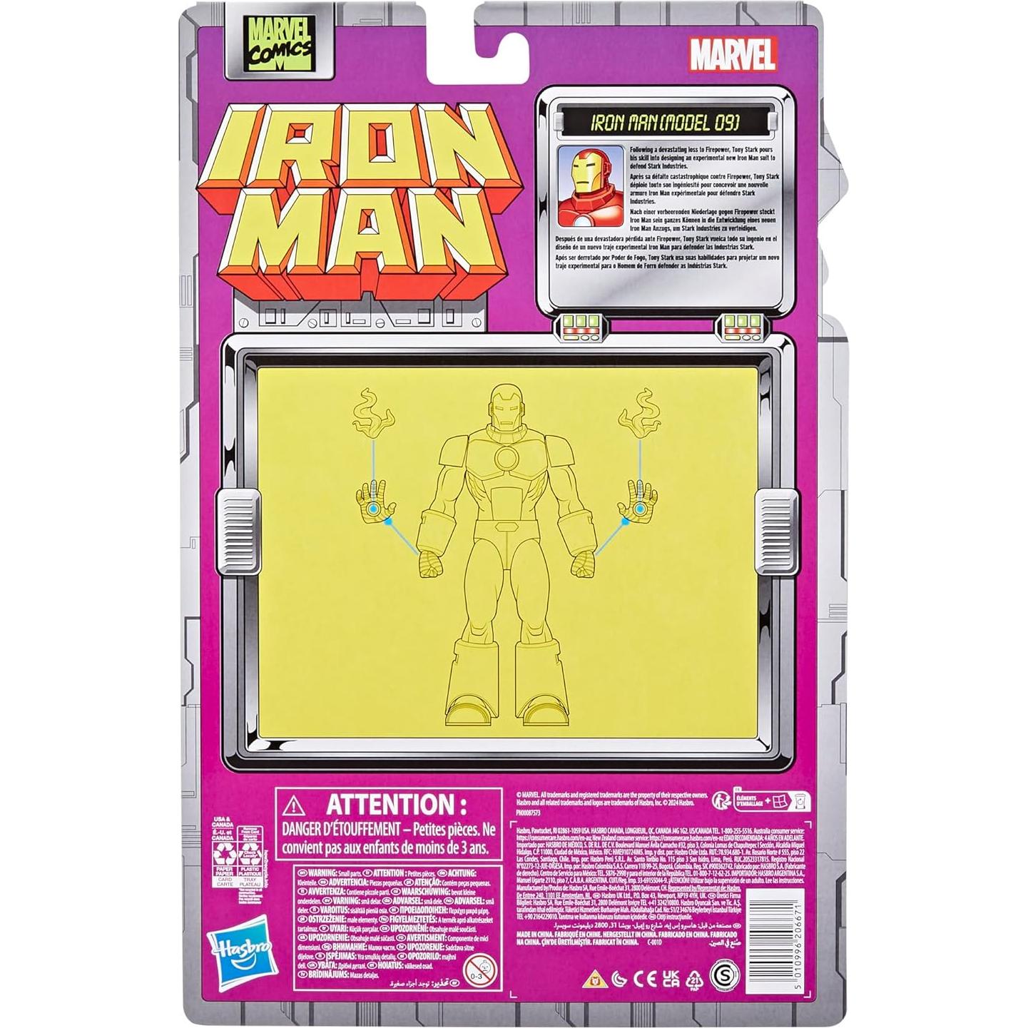 Figura de Acción Iron Man Marvel Legends 15 cm Modelo 09