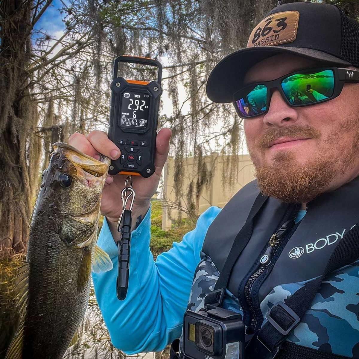 Báscula de Pesca SNAIL TRAIL Digital 22 kg con Agarrador