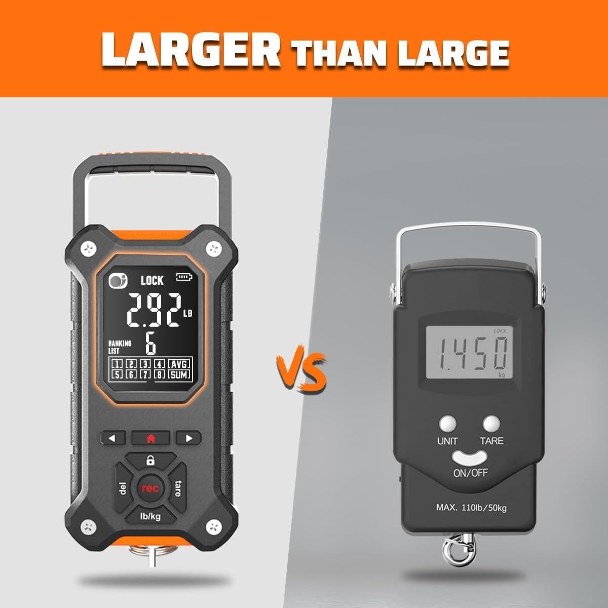 Báscula de Pesca SNAIL TRAIL Digital 22 kg con Agarrador