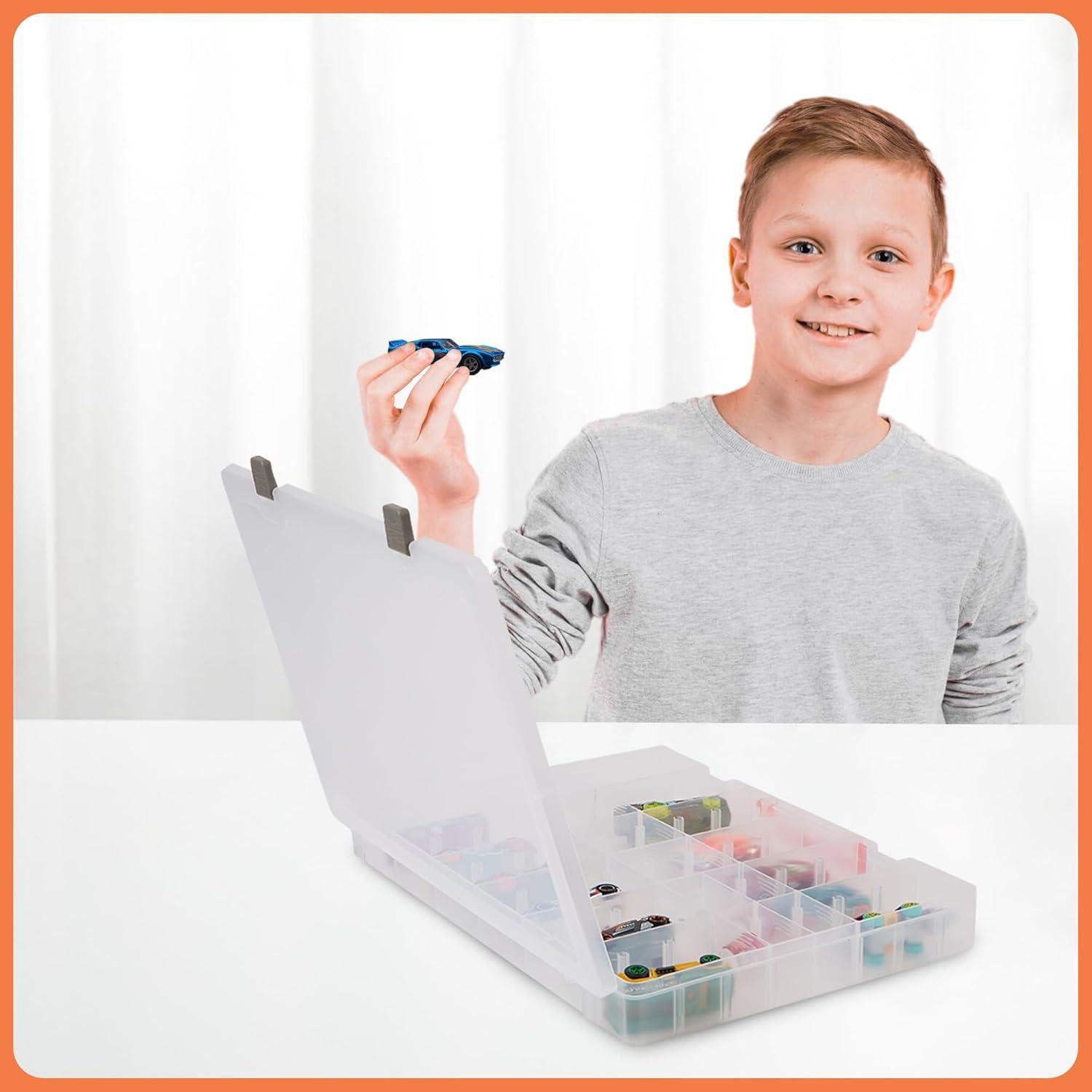 Caja de Almacenamiento Plástica Aisle 3 Essentials 48 Compartimentos