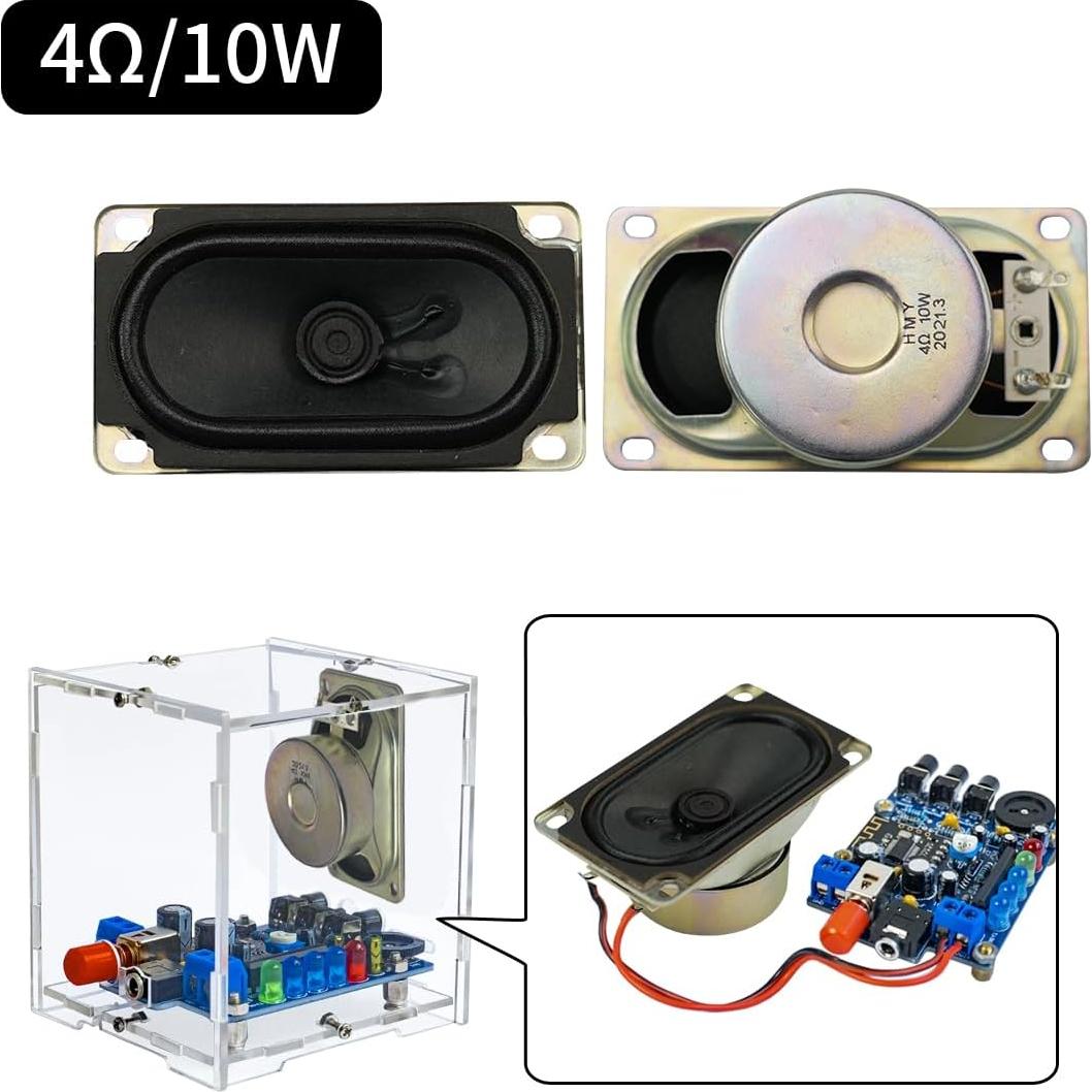 Altavoz Estéreo 4Ohm 10W JRGKJCP 90mm Rango Completo