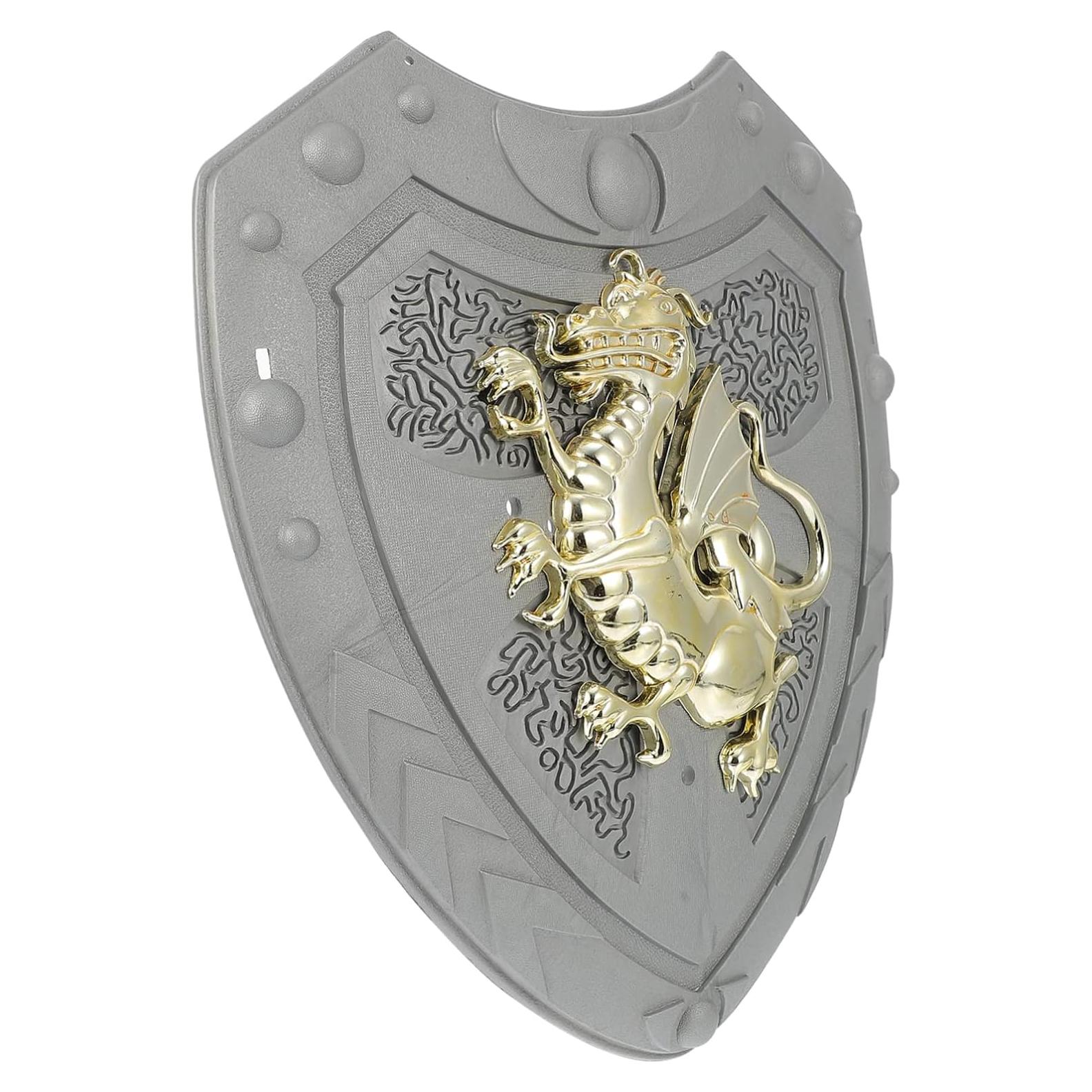 Escudo Medieval Toyvian para Niños 28x24 cm ABS