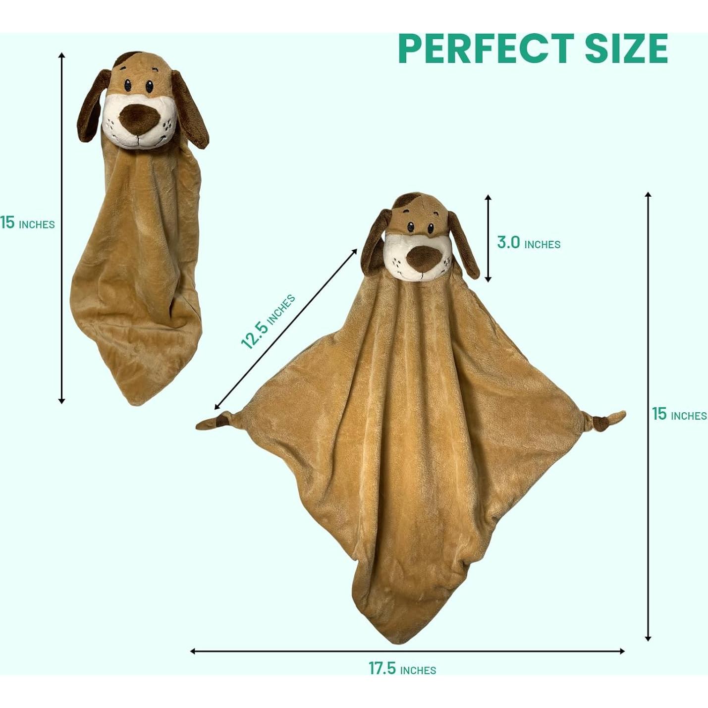 Manta de Seguridad Pepe n Tito - Forro Polar para Bebés 38x44 cm