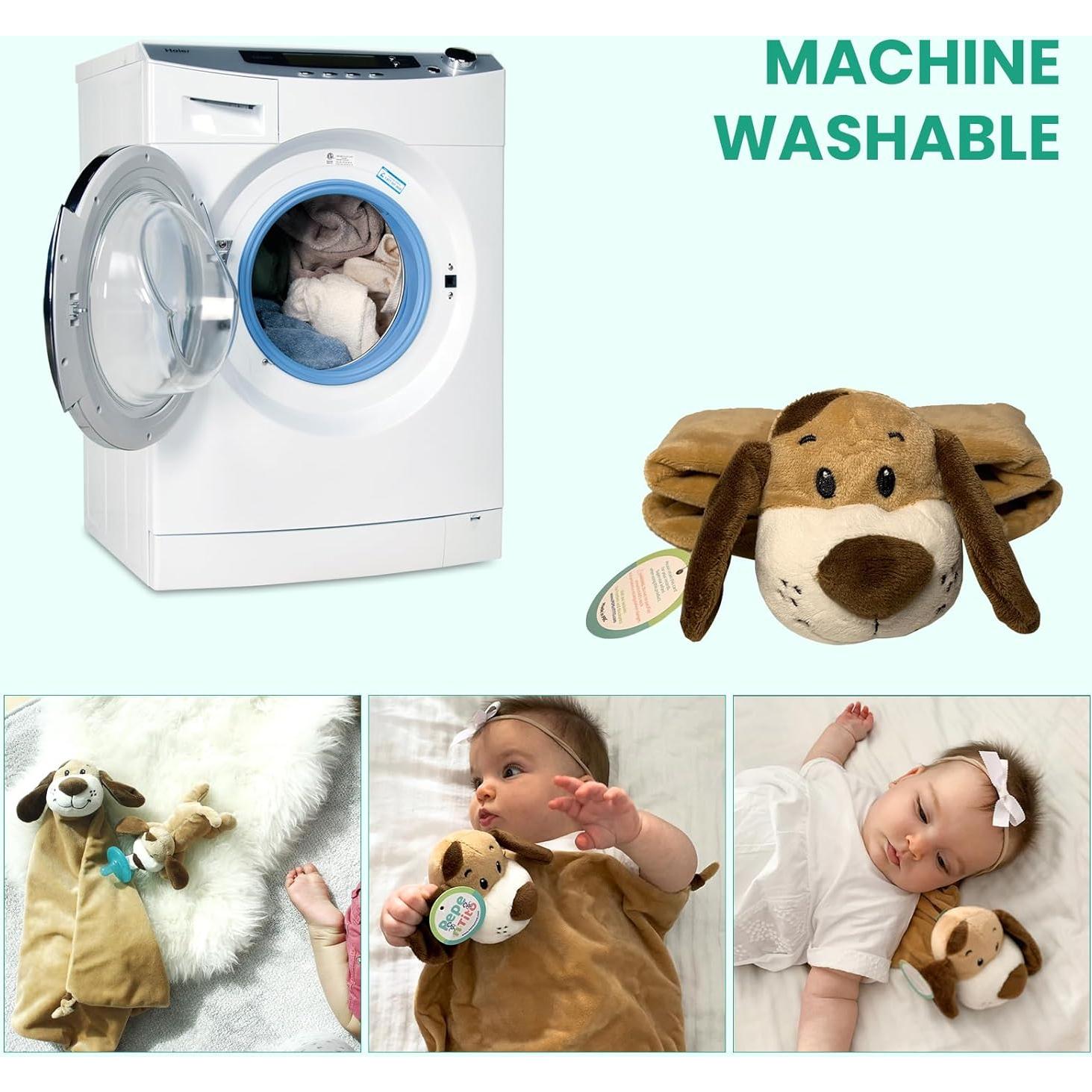 Manta de Seguridad Pepe n Tito - Forro Polar para Bebés 38x44 cm