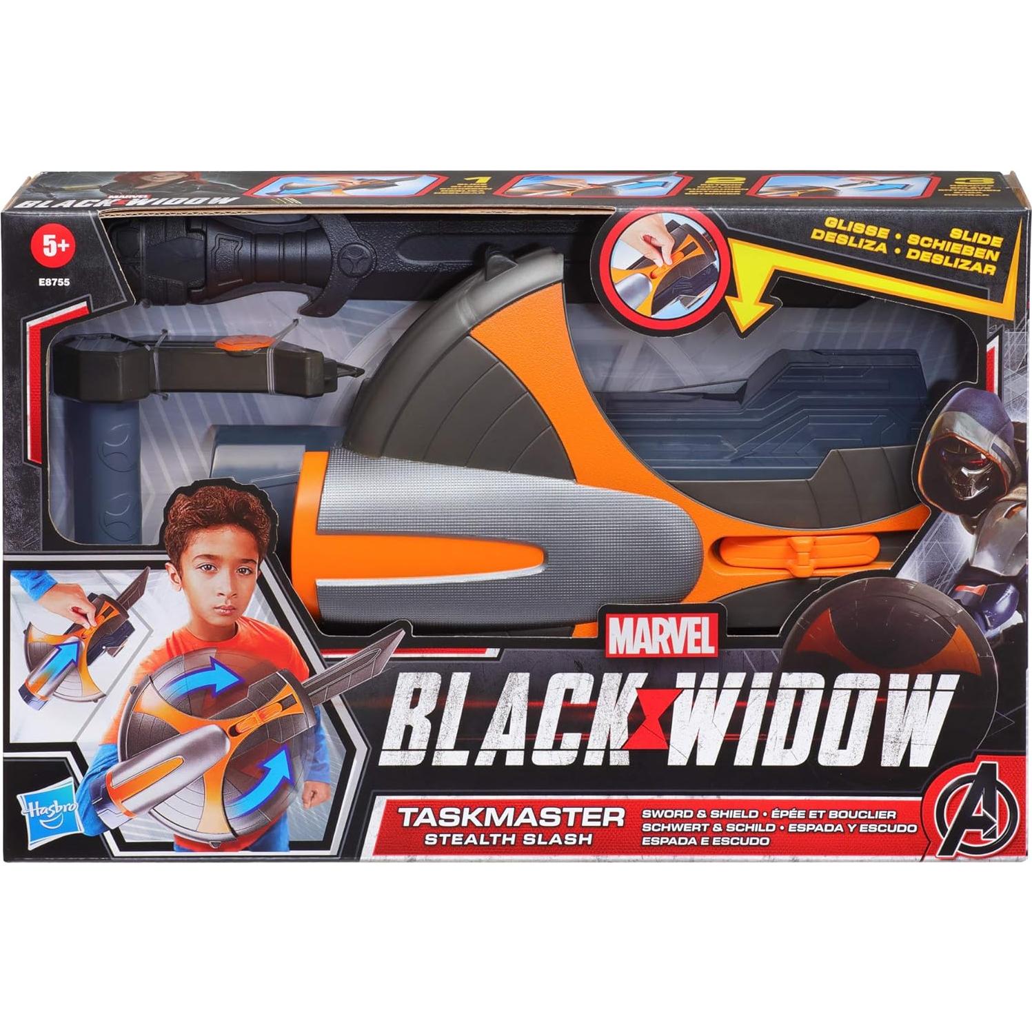 Espada y escudo Taskmaster Hasbro 2,08 kg para niños 5+