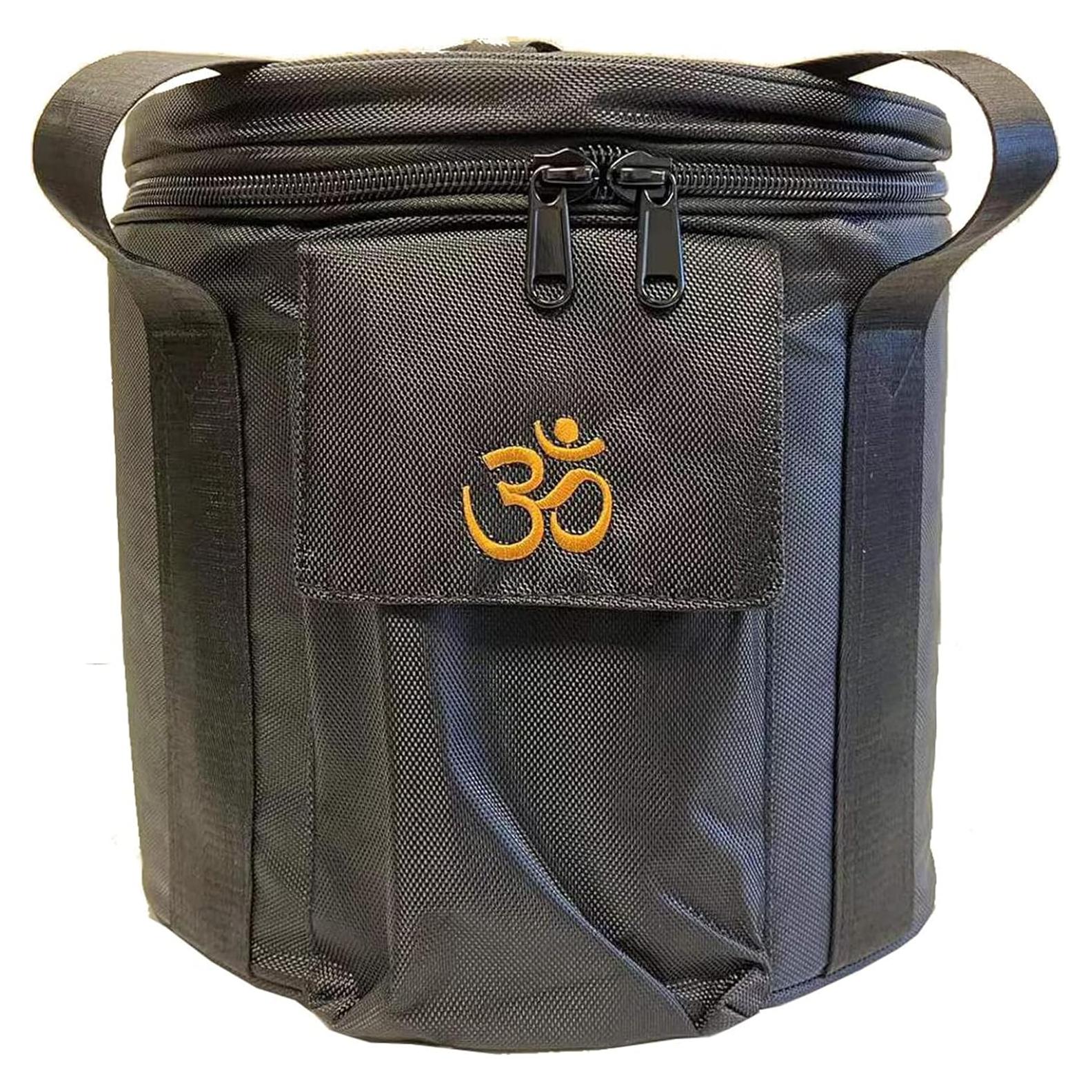 Bolsa de Transporte FMTY 25.4cm para Cuenco de Canto Cristal Negro