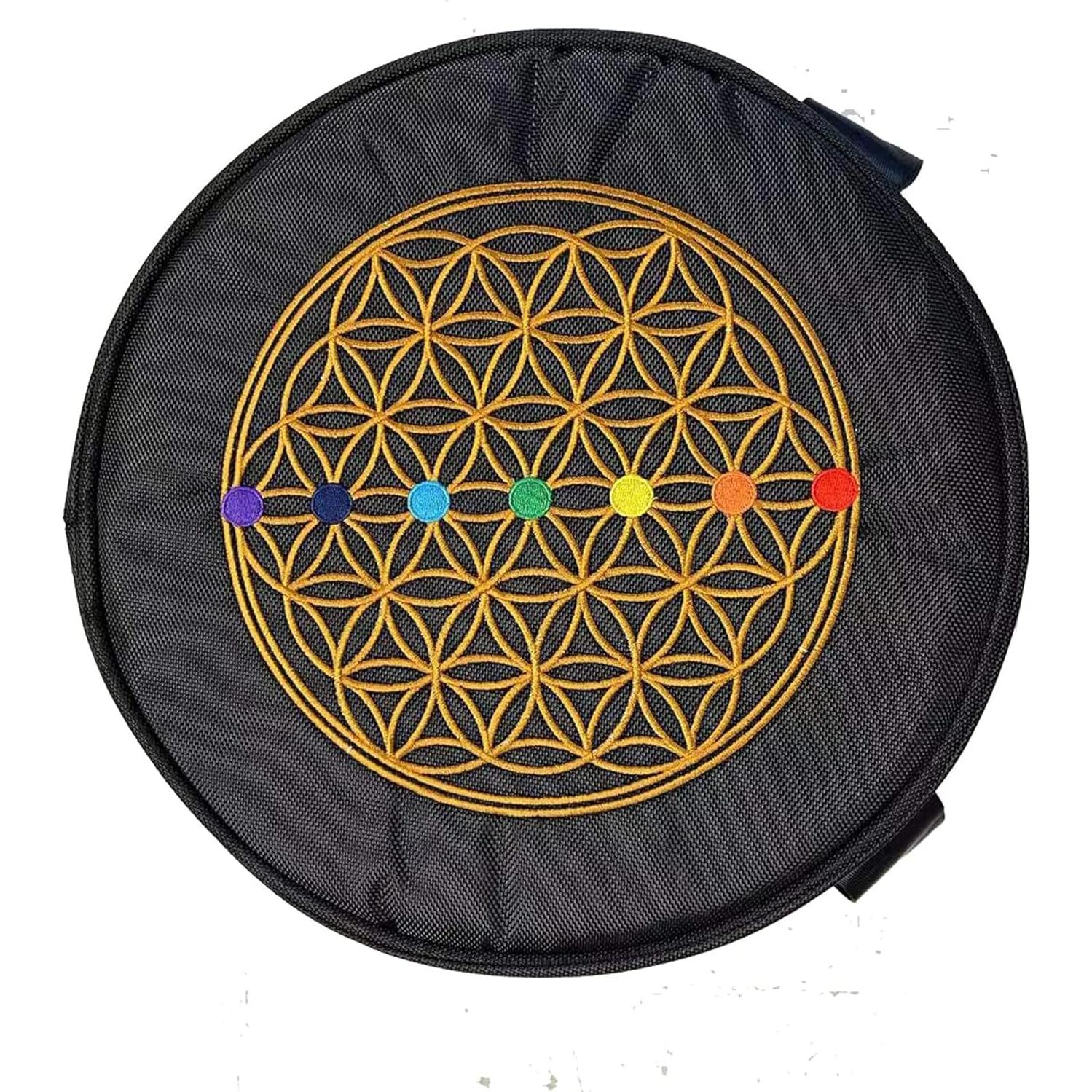 Bolsa de Transporte FMTY 25.4cm para Cuenco de Canto Cristal Negro