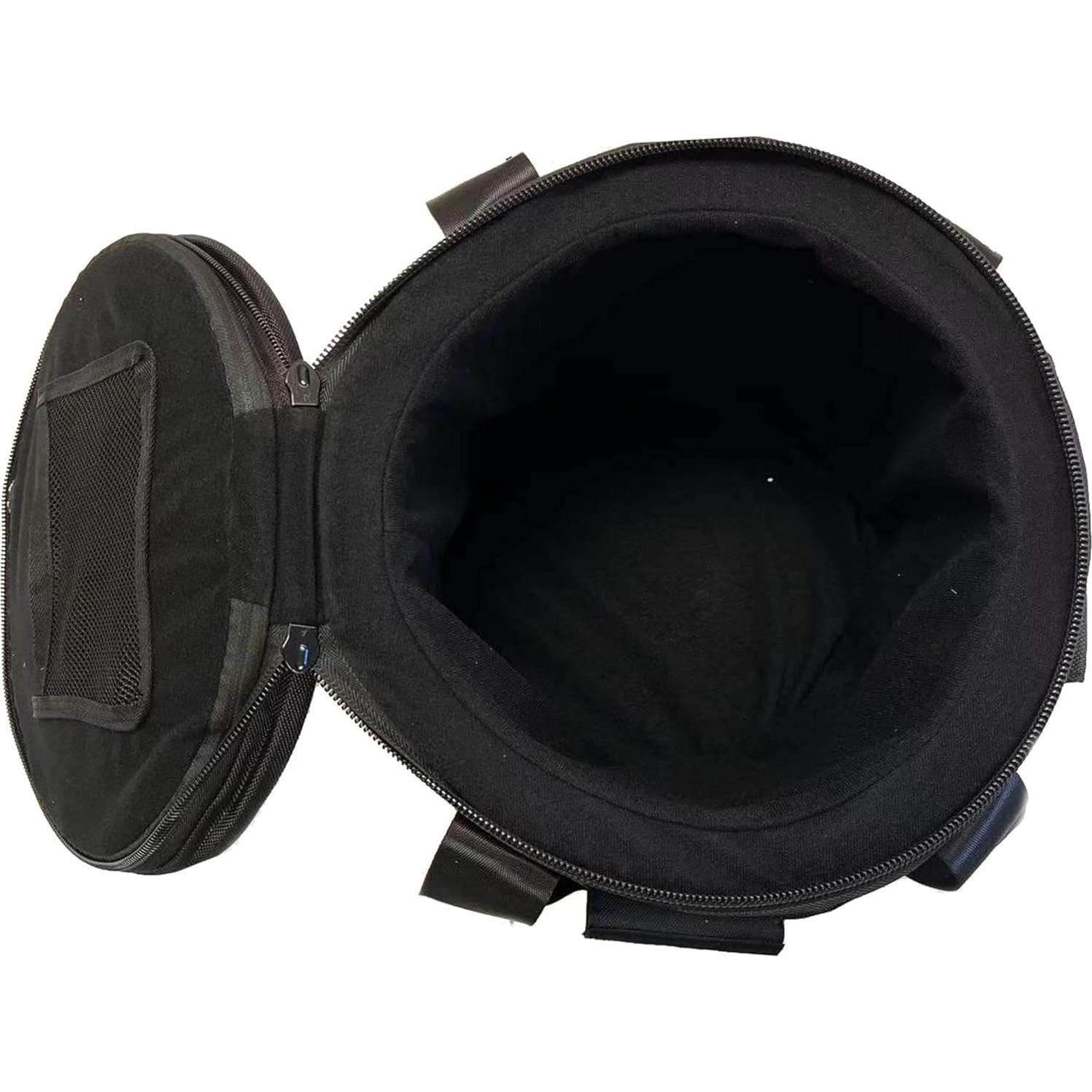 Bolsa de Transporte FMTY 25.4cm para Cuenco de Canto Cristal Negro