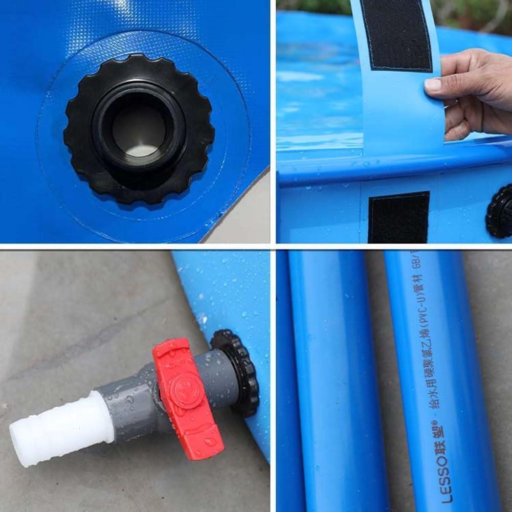 Estanque Redondo Elevado MOGUOBIN 1350L PVC para Peces