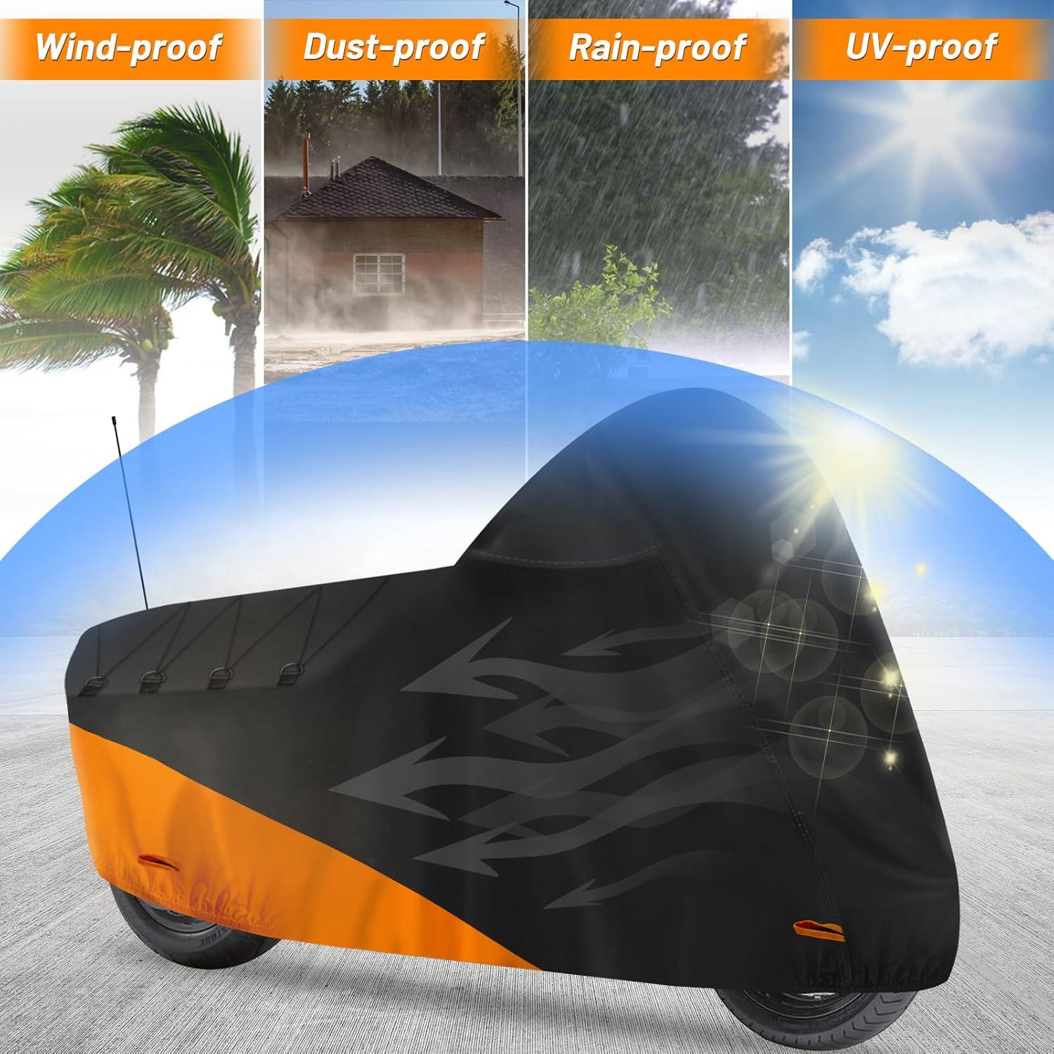 Funda Impermeable para Moto AUTOLION Touring Harley Davidson