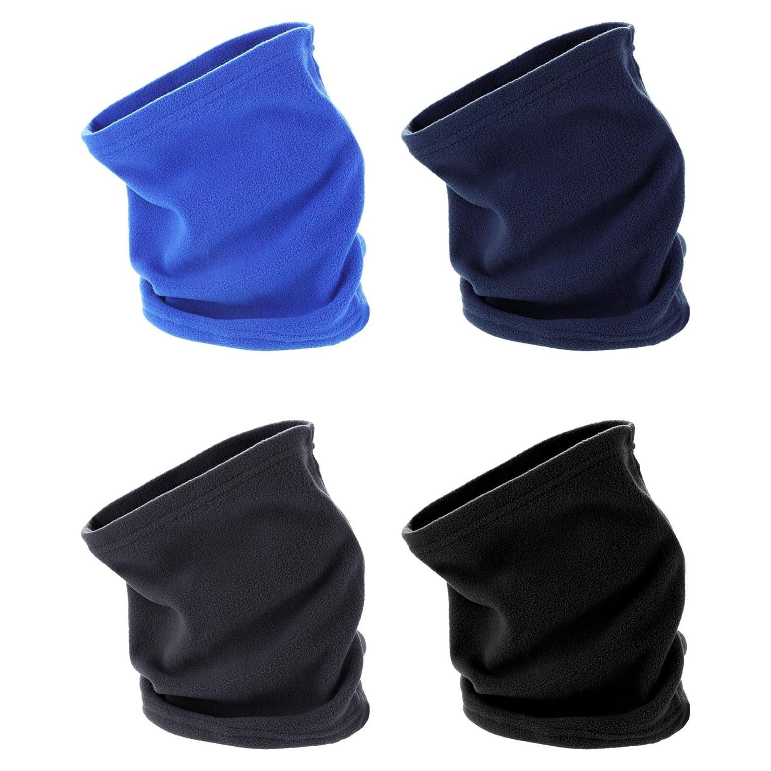 Calentador de Cuello Tatuo 4 Piezas Forro Polar A Prueba de Viento