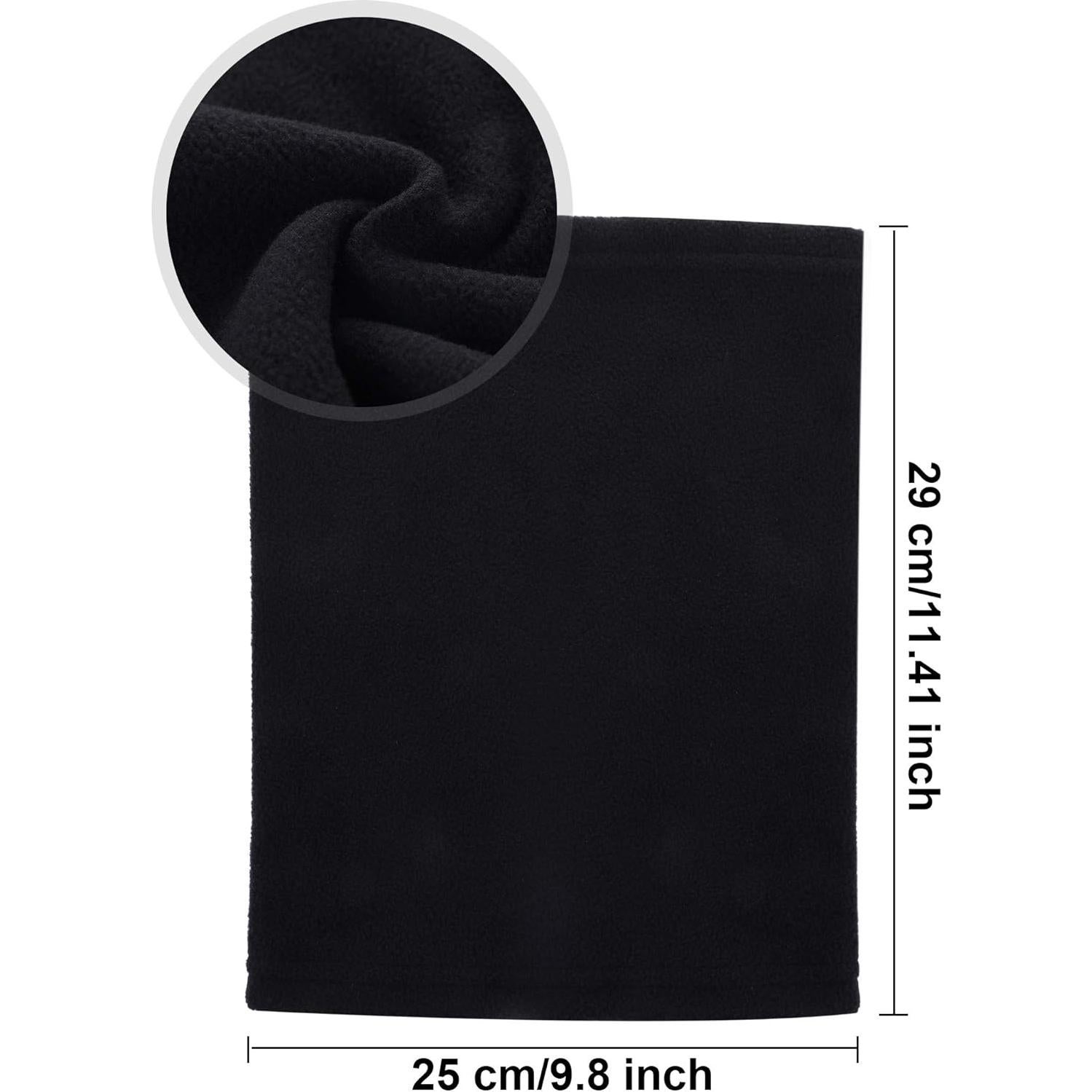 Calentador de Cuello Tatuo 4 Piezas Forro Polar A Prueba de Viento