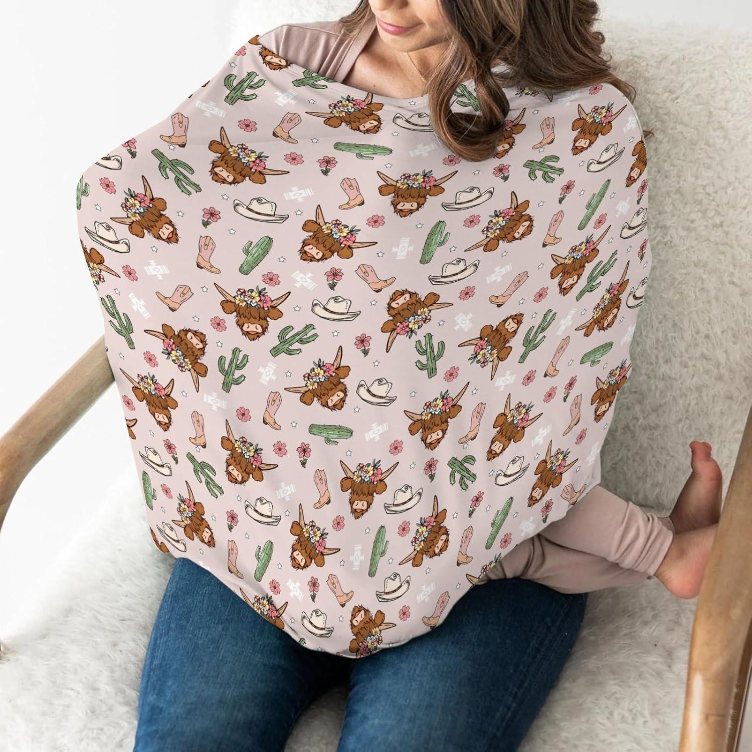 Cubierta de Coche para Bebés 5-en-1 Vaquera Rosa Transpirable