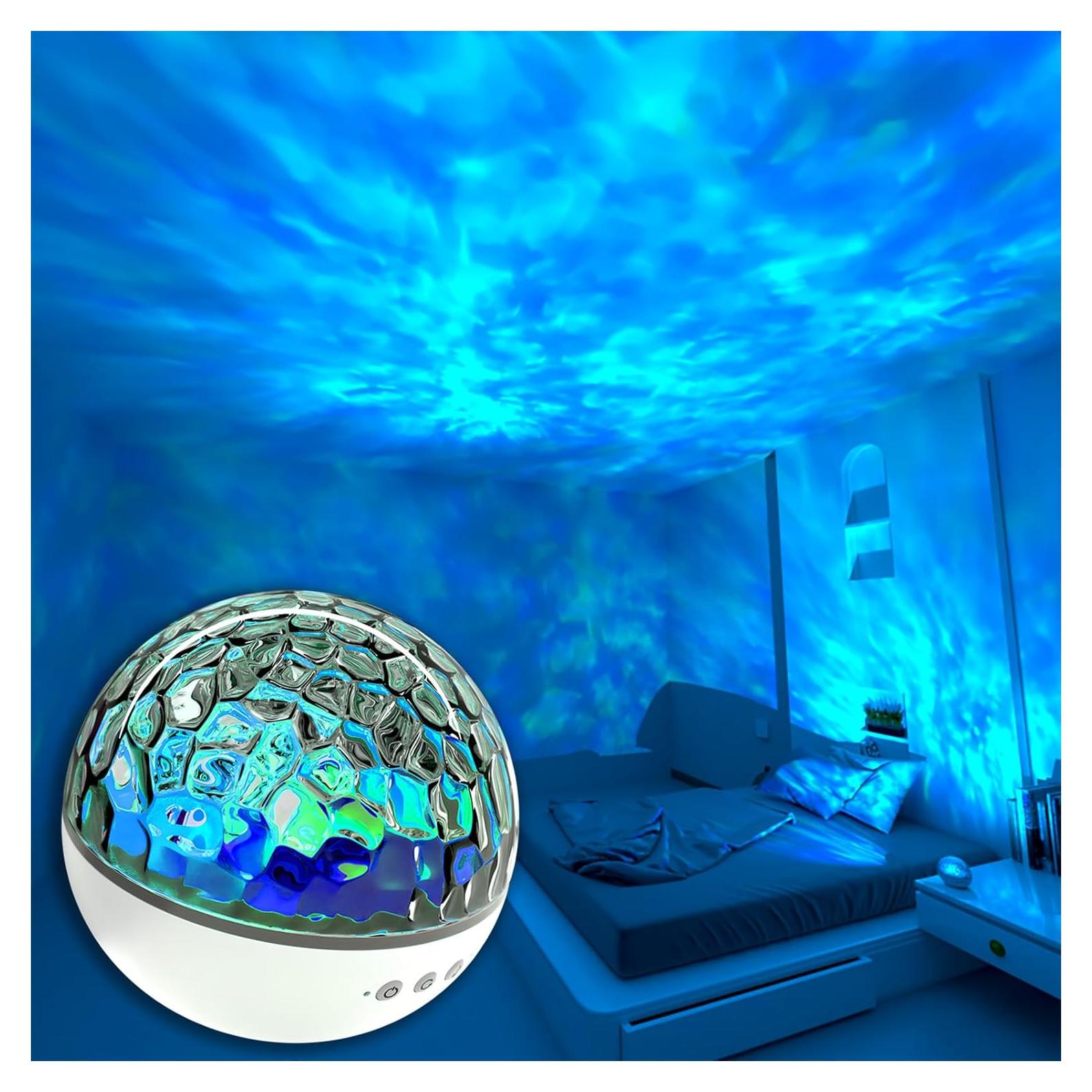 Proyector de Olas del Océano Colorido Colorful Life 11cm