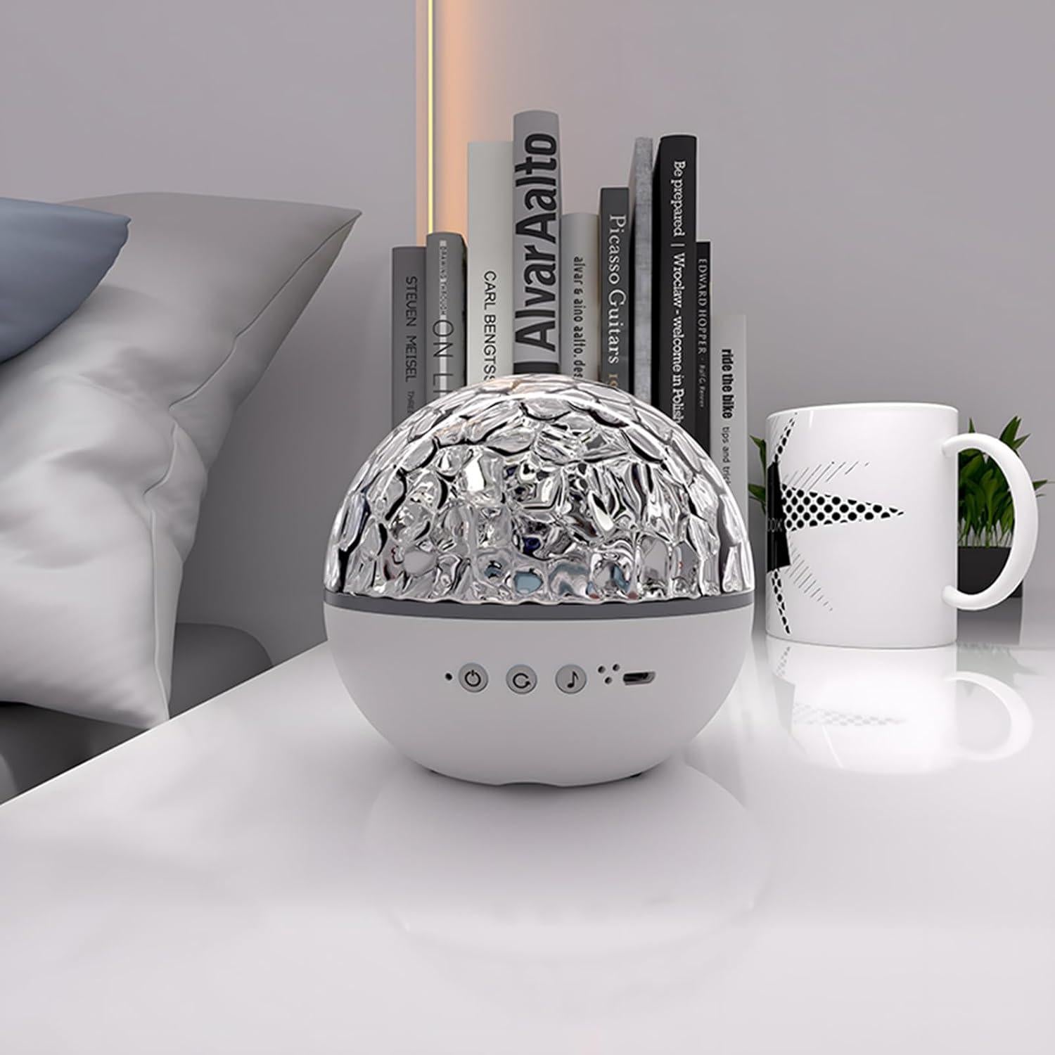 Proyector de Olas del Océano Colorido Colorful Life 11cm