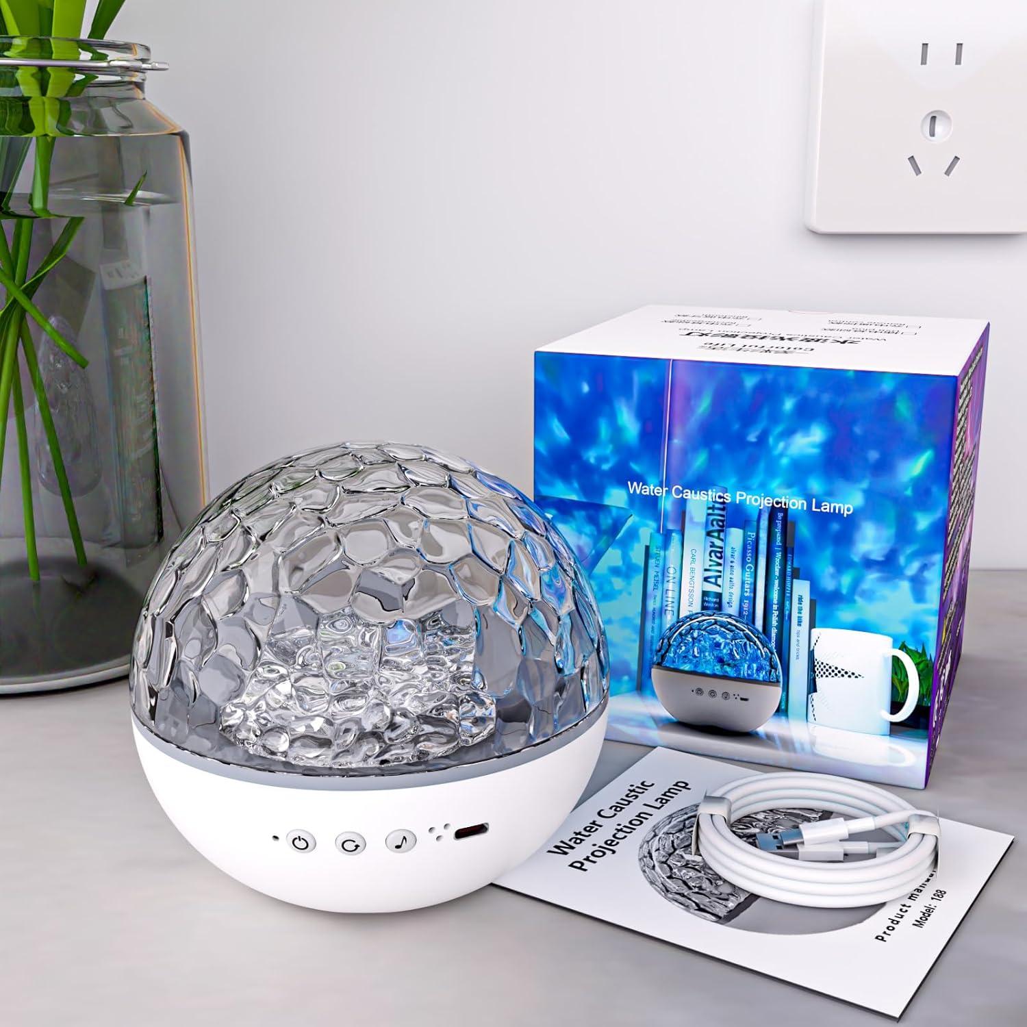 Proyector de Olas del Océano Colorido Colorful Life 11cm